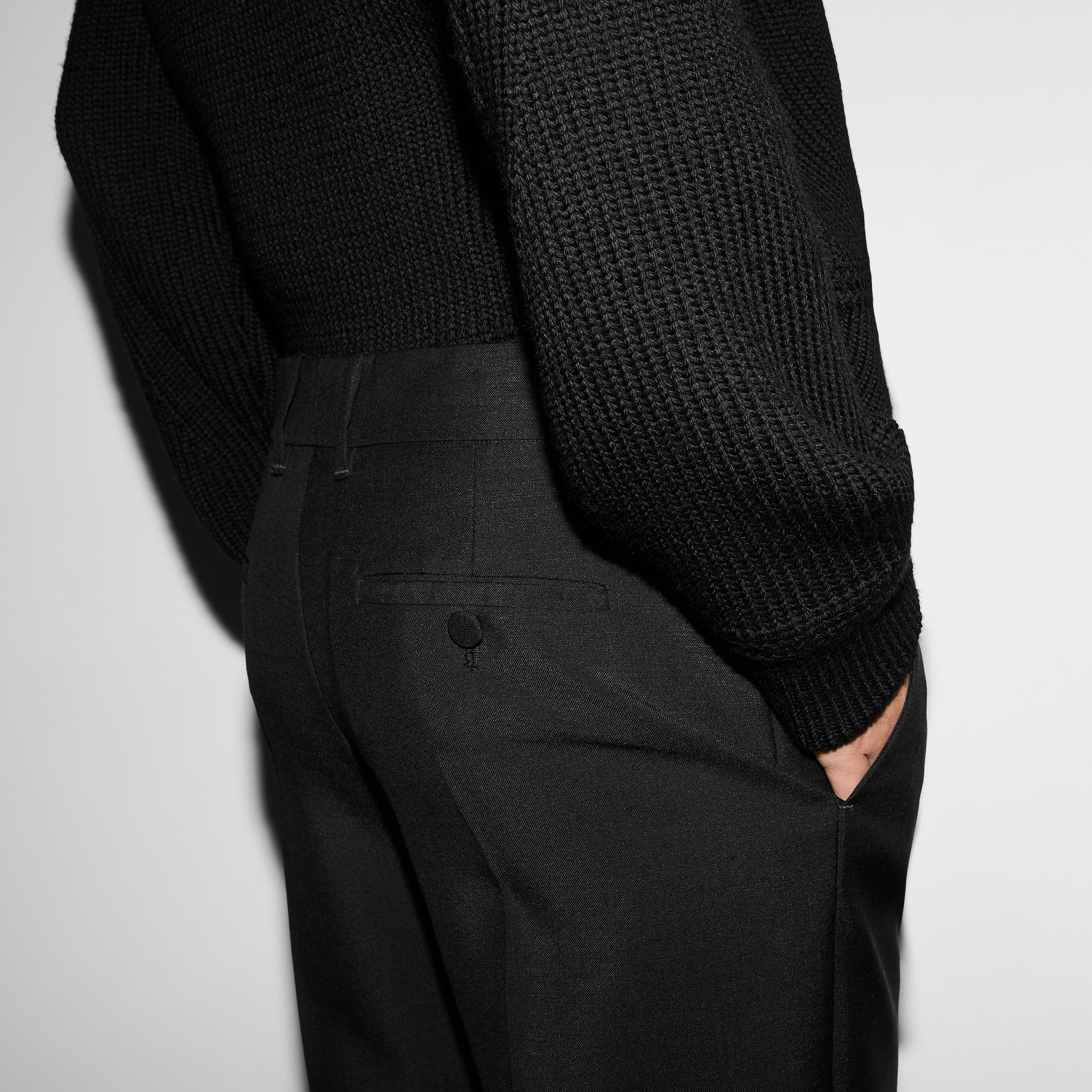 Wool mohair pant - 5