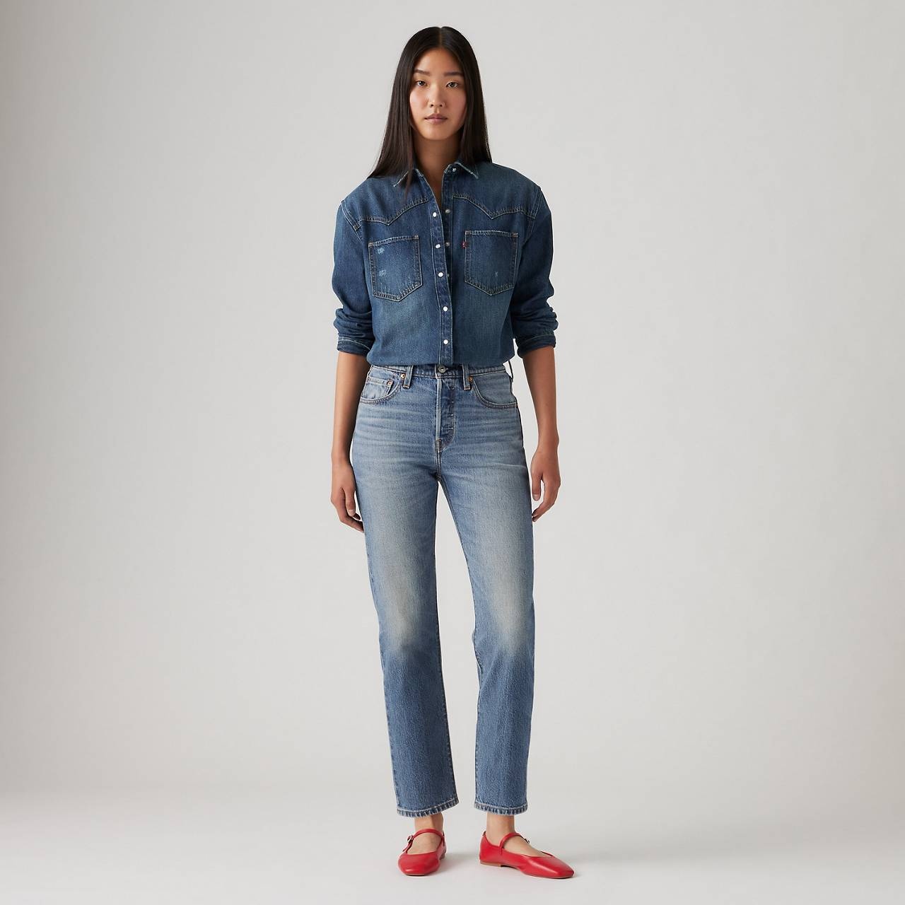 501® ORIGINAL CROPPED WOMEN'S JEANS - 2