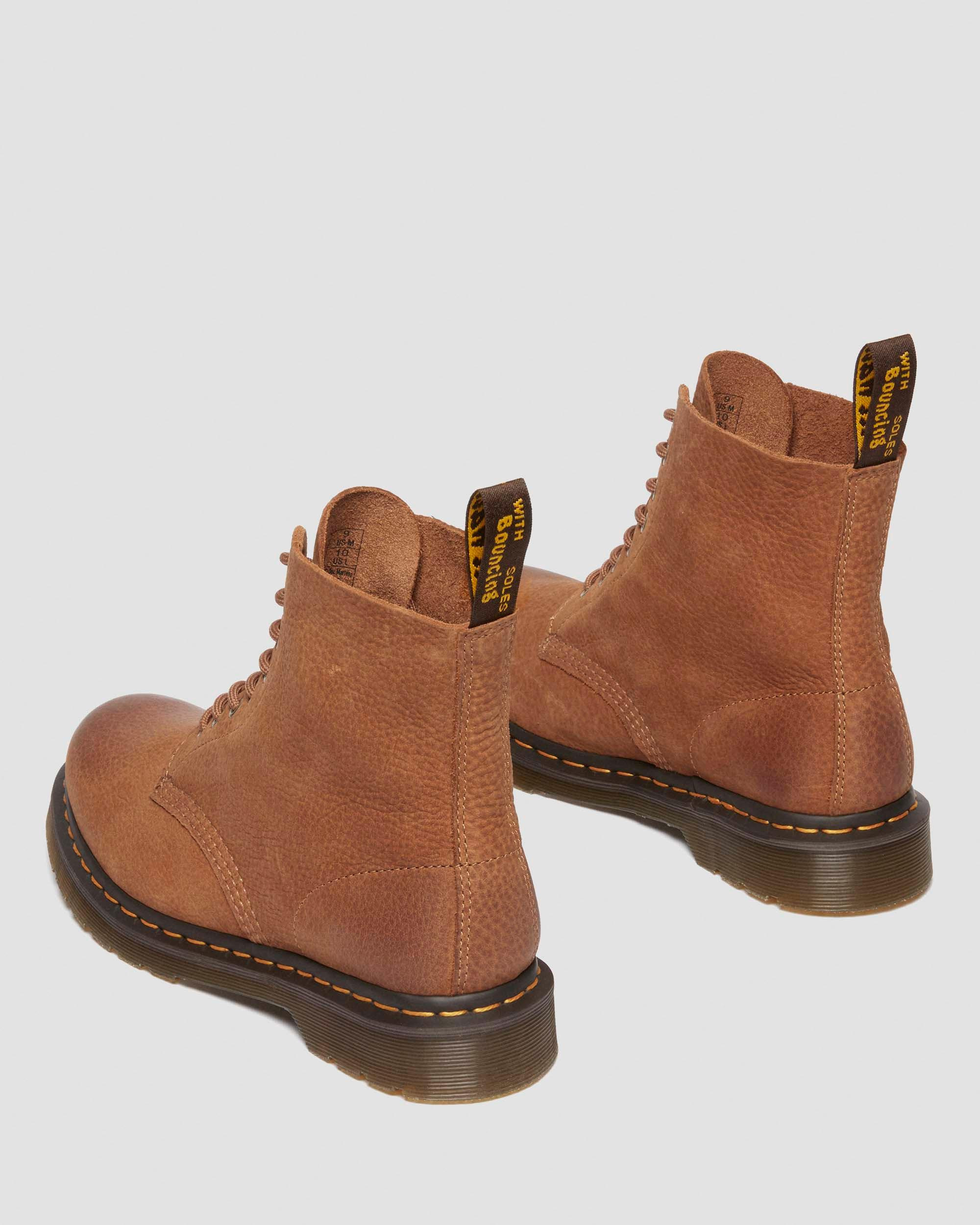 1460 Pascal Tumbled Nubuck Lace Up Boots - 9
