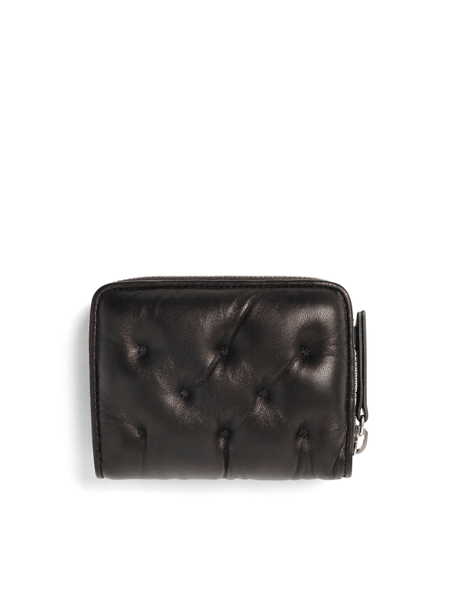Zip Around Coin Holder in Black - 2