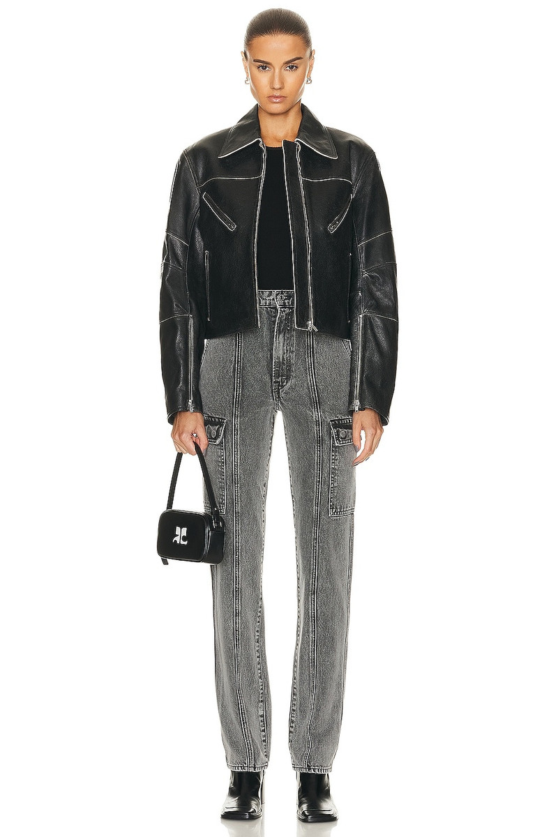 GRLFRND Harper High Rise Slim Cargo outlook