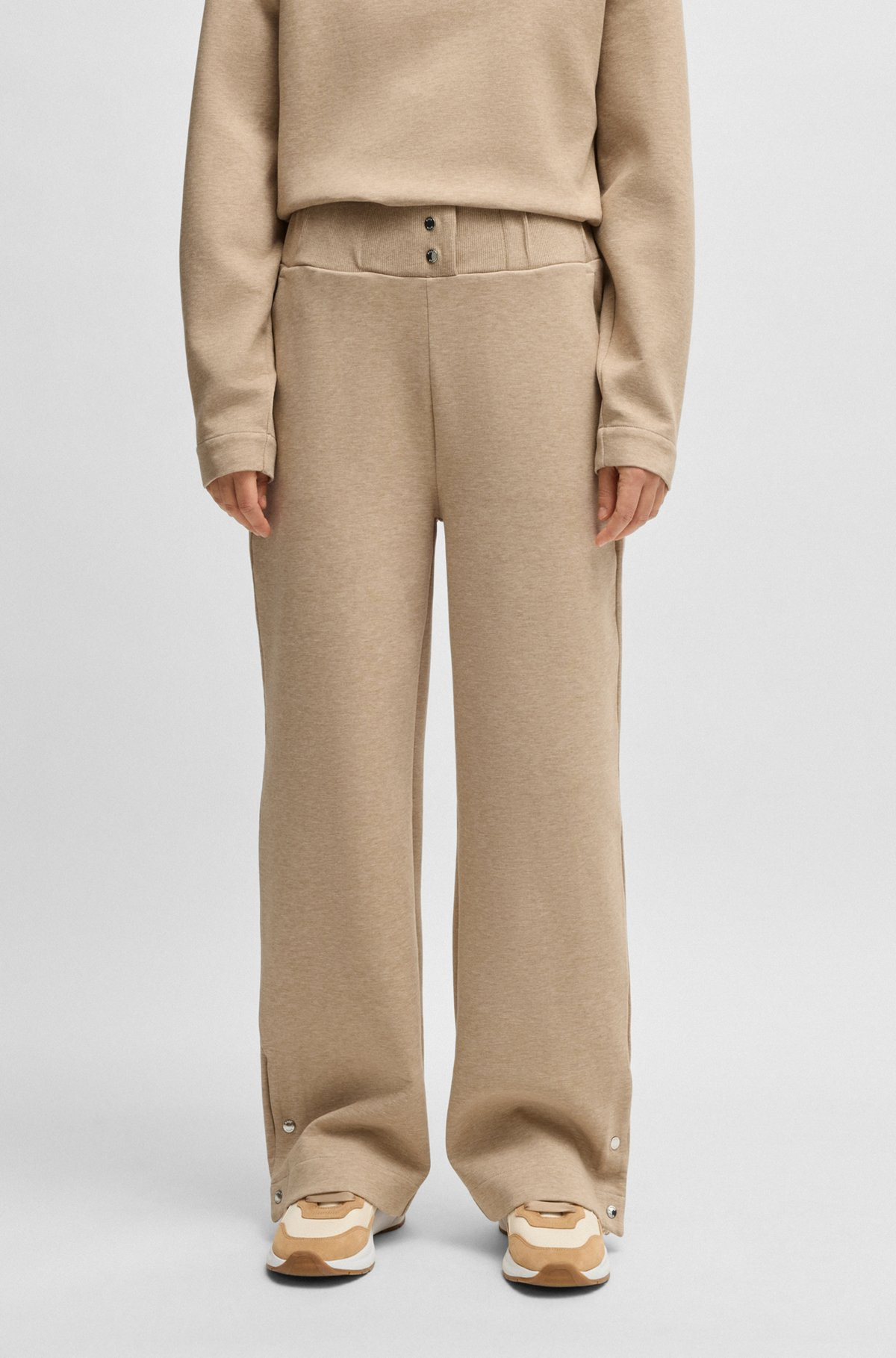 TRACKSUIT BOTTOMS WITH DOUBLE B MONOGRAM - 2