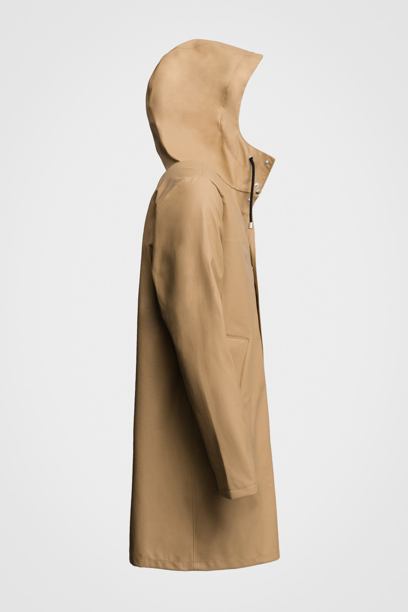Stockholm Lightweight Raincoat Sand 5