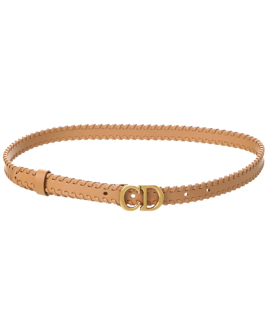 Dior Saddle Leather Belt - 1