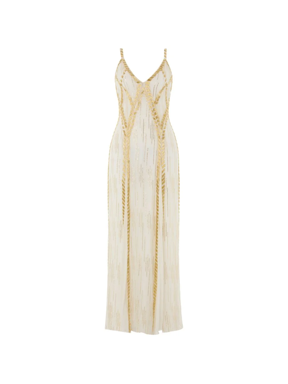 Viola bead-embellished midi dress - 1