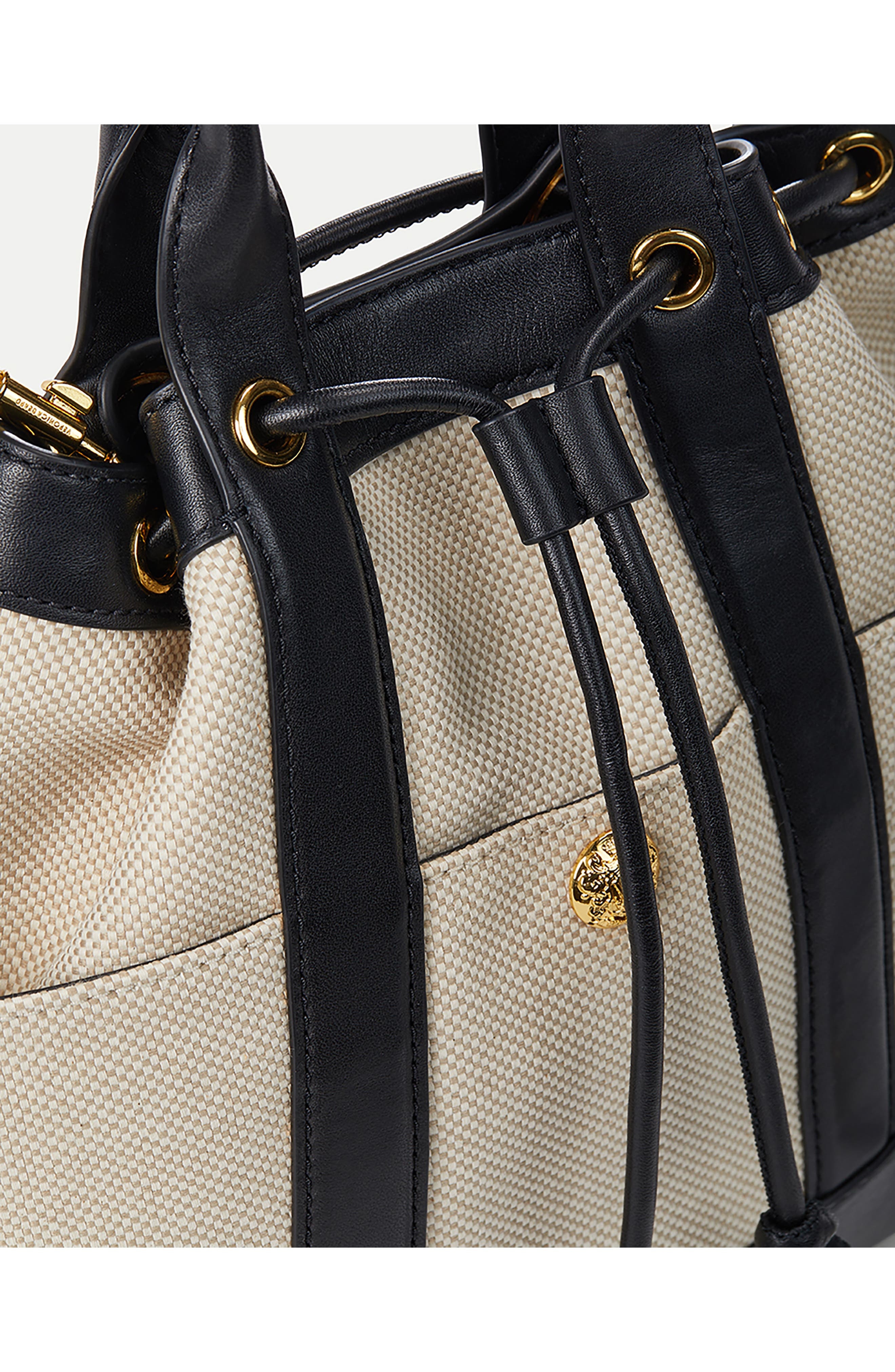 Veronica Beard Goody Tote in Natural Black at Nordstrom - 6