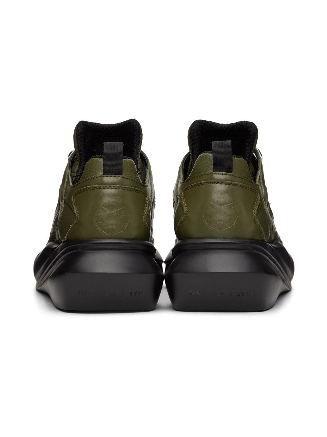 SSENSE Exclusive Khaki Mono Hiking Sneakers - 2
