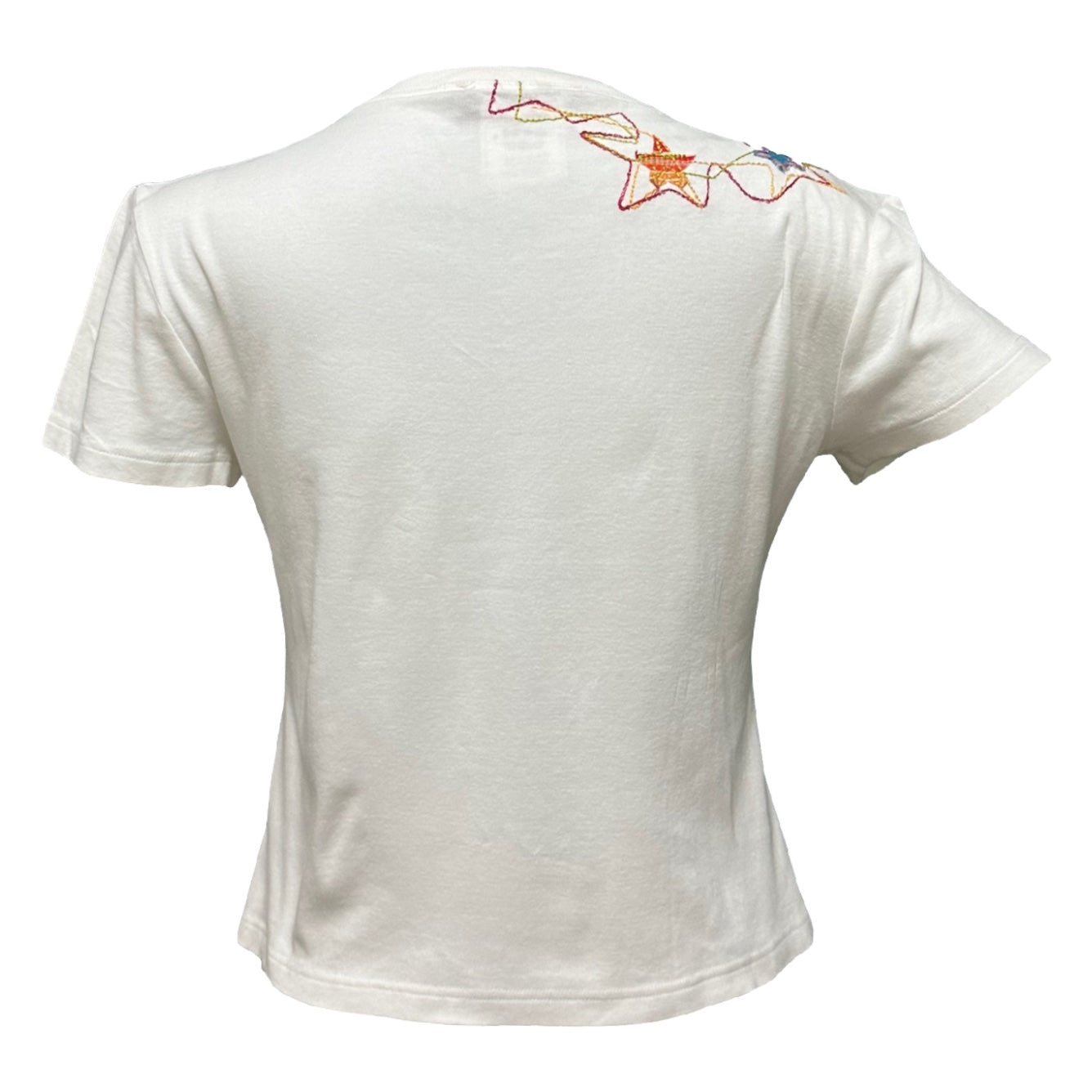JOHN GALLIANO Spring Summer 2002 Denim Patchwork T-Shirt - 2