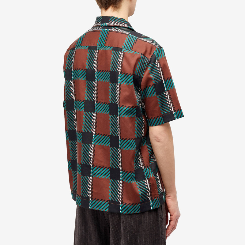 Fred Perry Glitch Tartan Vacation Shirt 3