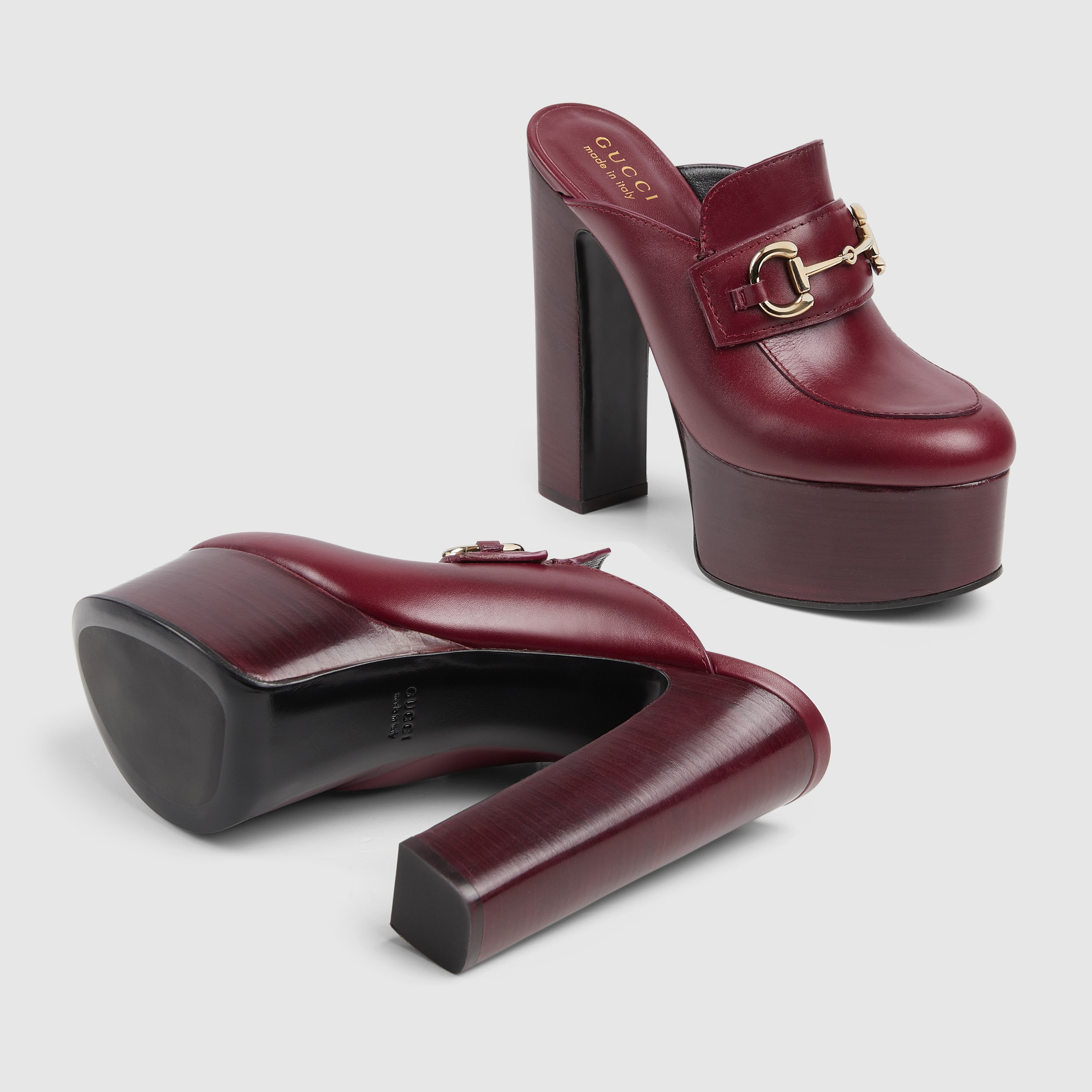 Women's platform mule with Horsebit - 7