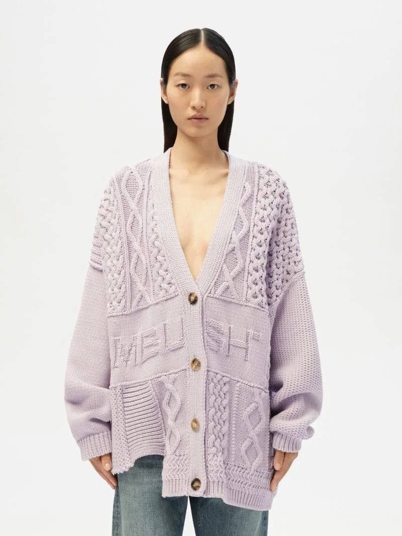 PATCHWORK KNIT CARDIGAN 3