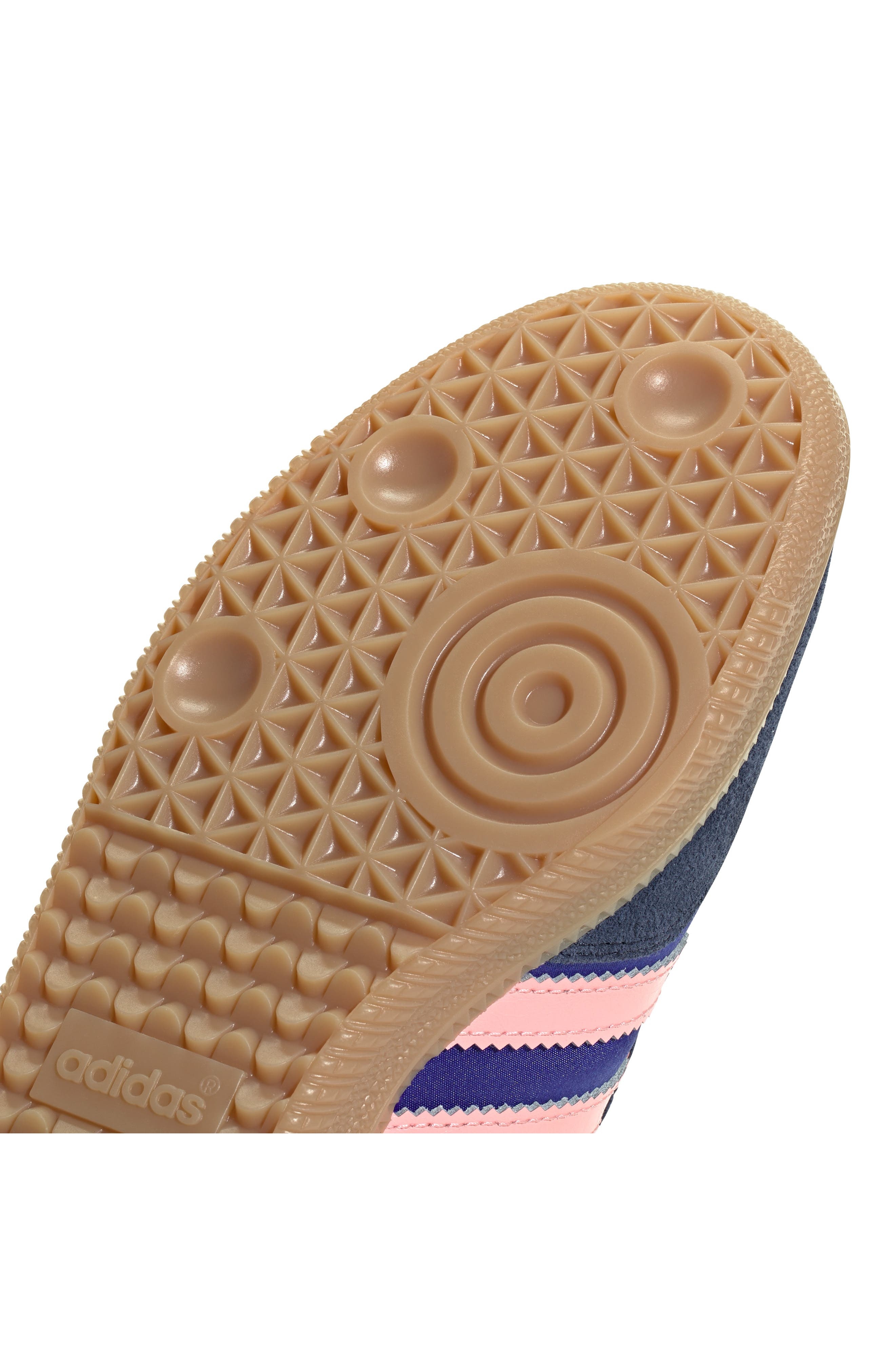 adidas Samba OG Sneaker in Lucid Blue/Night Indigo/Gum at Nordstrom - 9