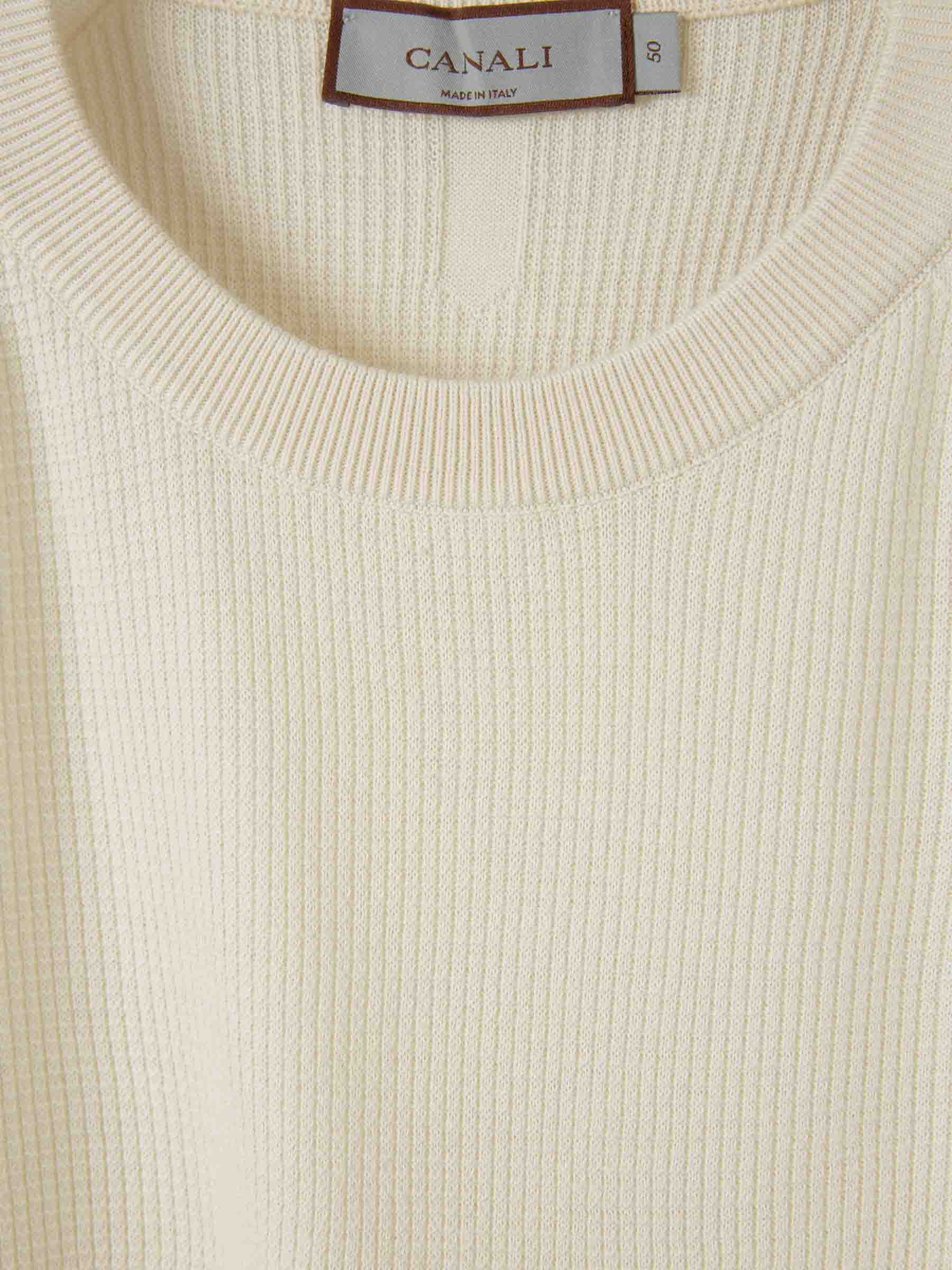 COTTON SILK SWEATER - 3