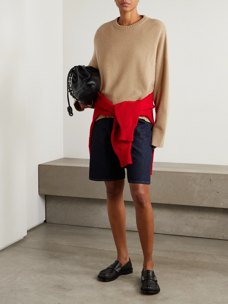 Loulou de Saison Isu Denim Shorts outlook