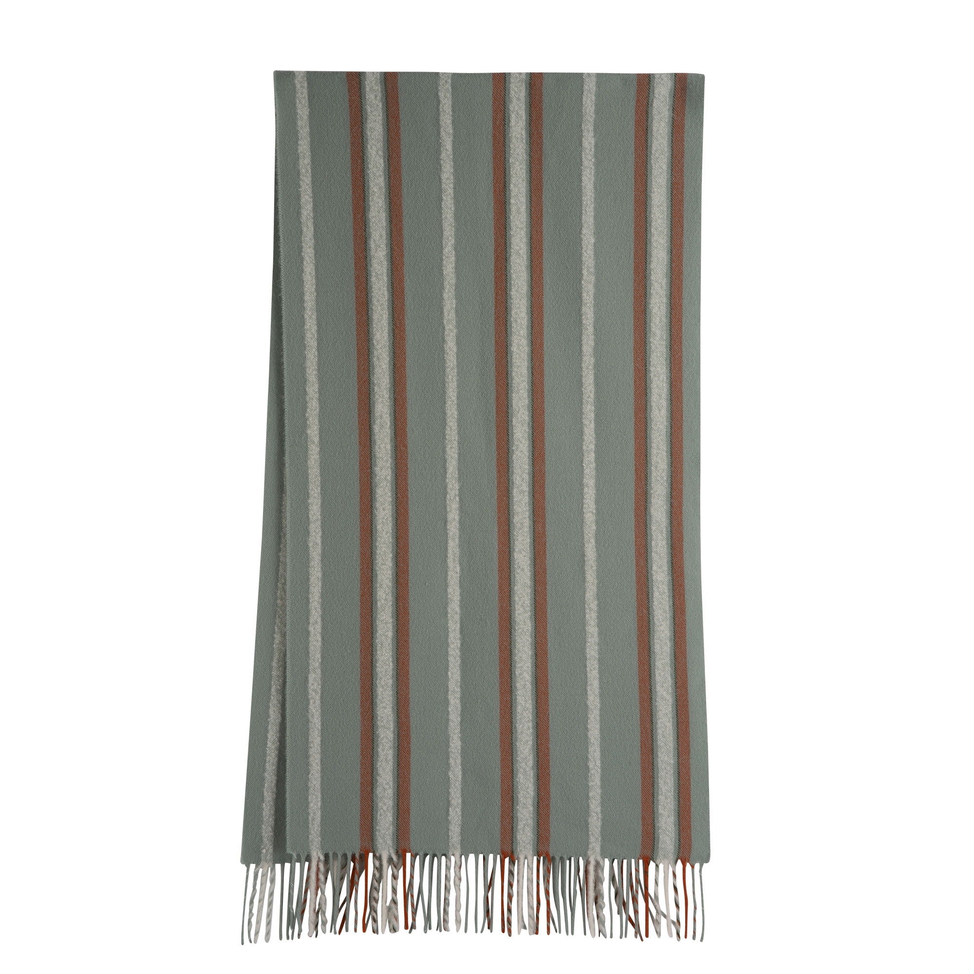 Flocons Longchamp Stole Celadon - OTHER - 1