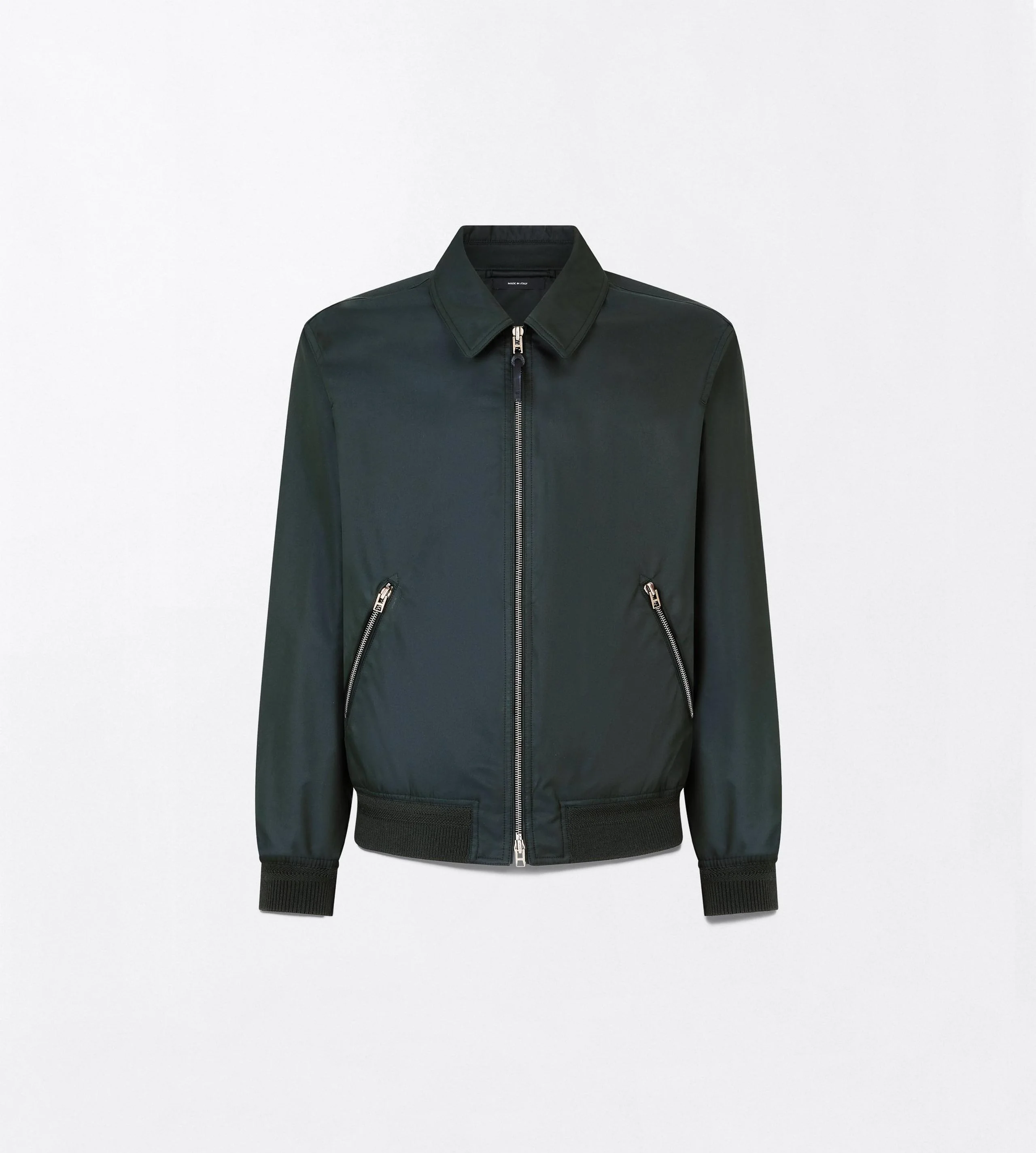 FINE TWILL COLLAR BLOUSON - 1
