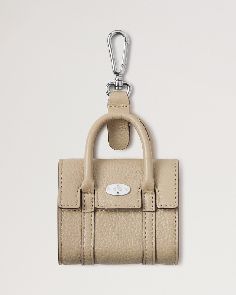 Bayswater Dog Bag Holder Dune & Oxblood Small Classic Grain 1