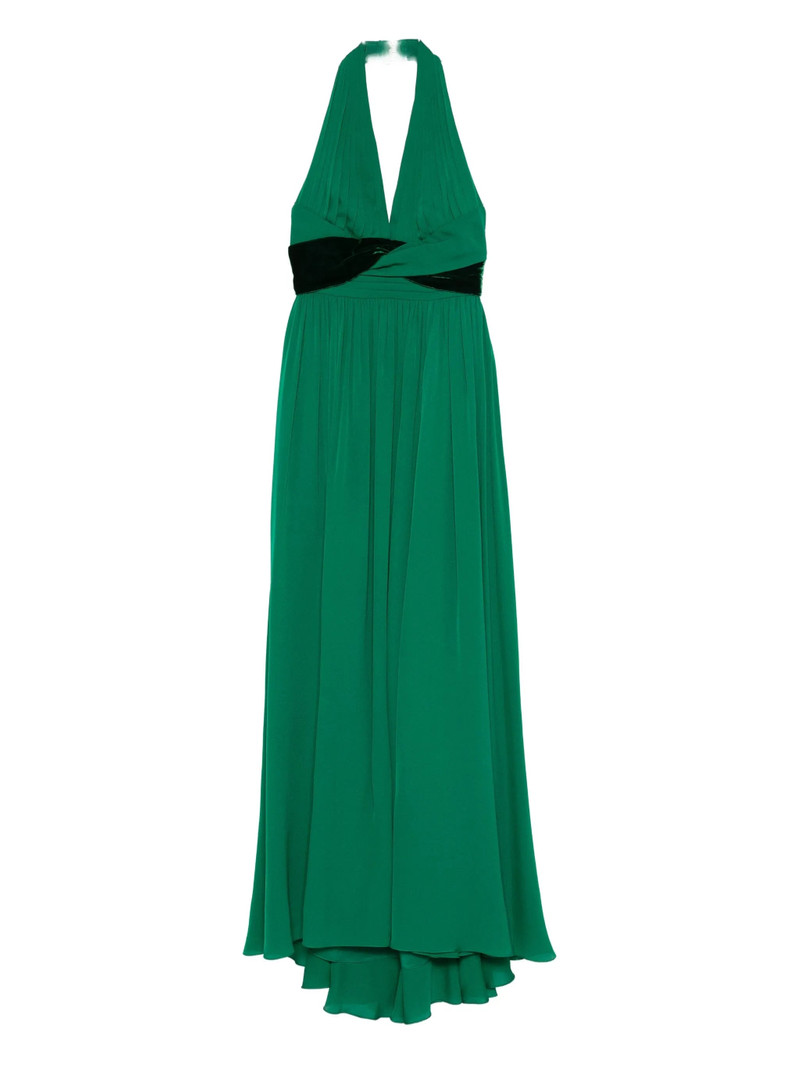 Elie Saab V-neck A-line Maxi Dress 1