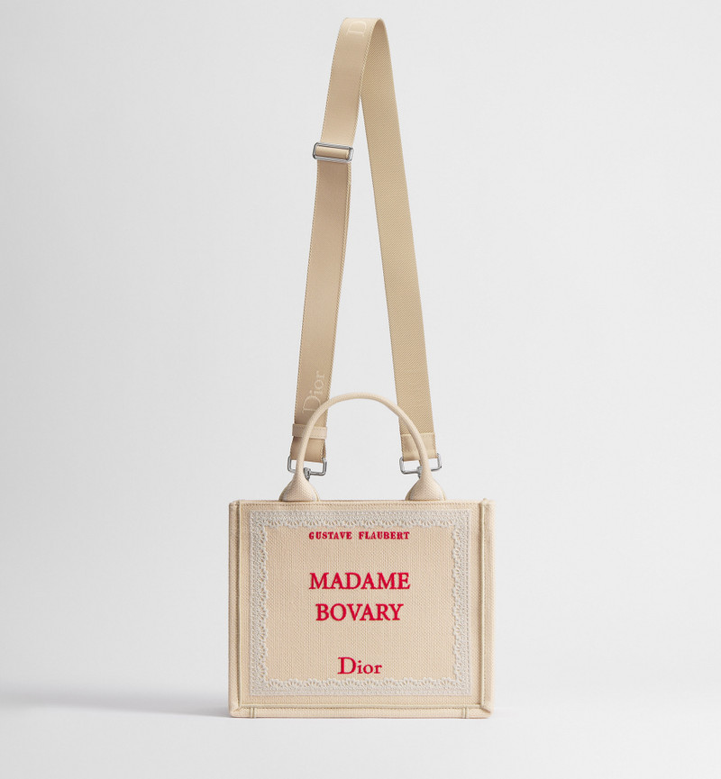 Small Dior Book Tote with Strap 4