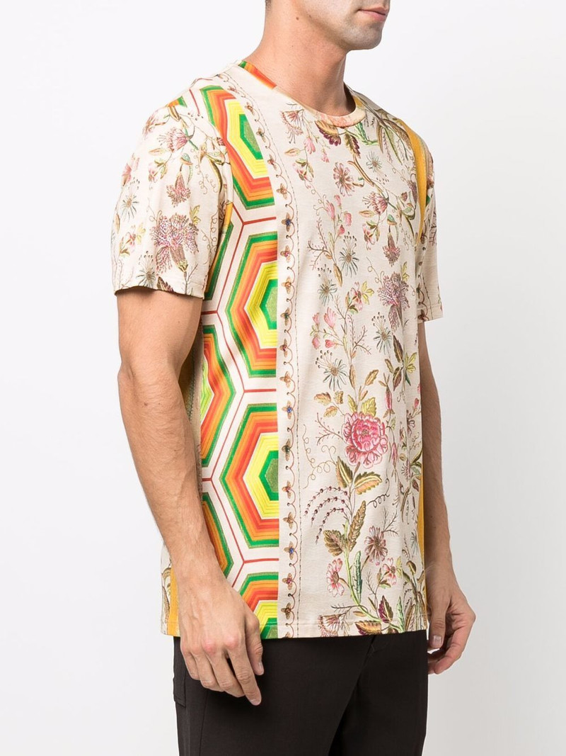 febo mix-print T-shirt 4