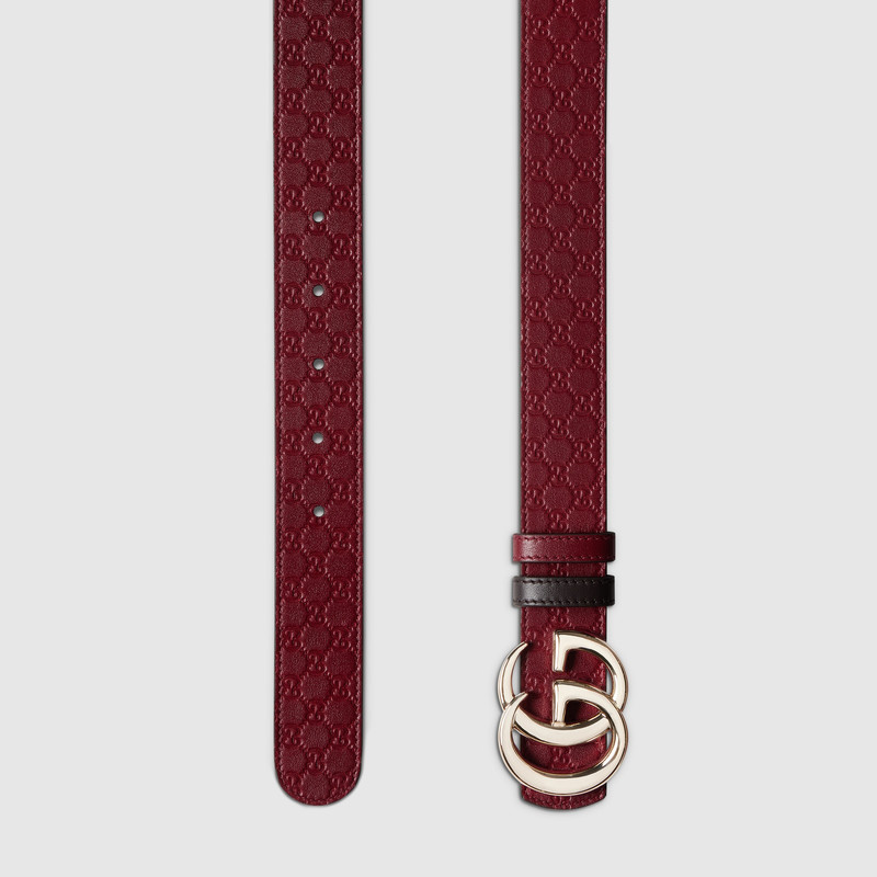 GUCCI Reversible GG Marmont belt outlook