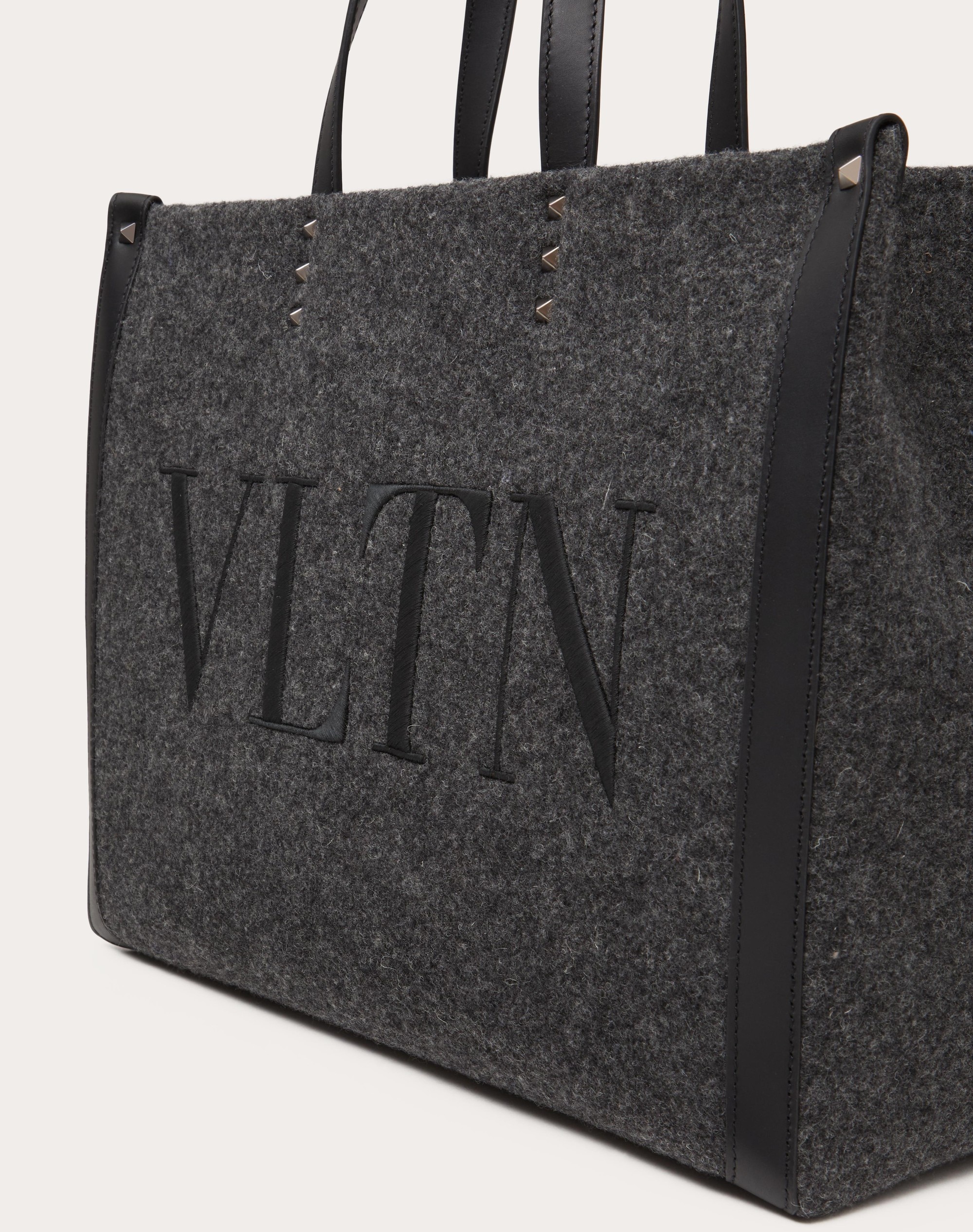 VLTN MEDIUM FELT SHOPPER - 5