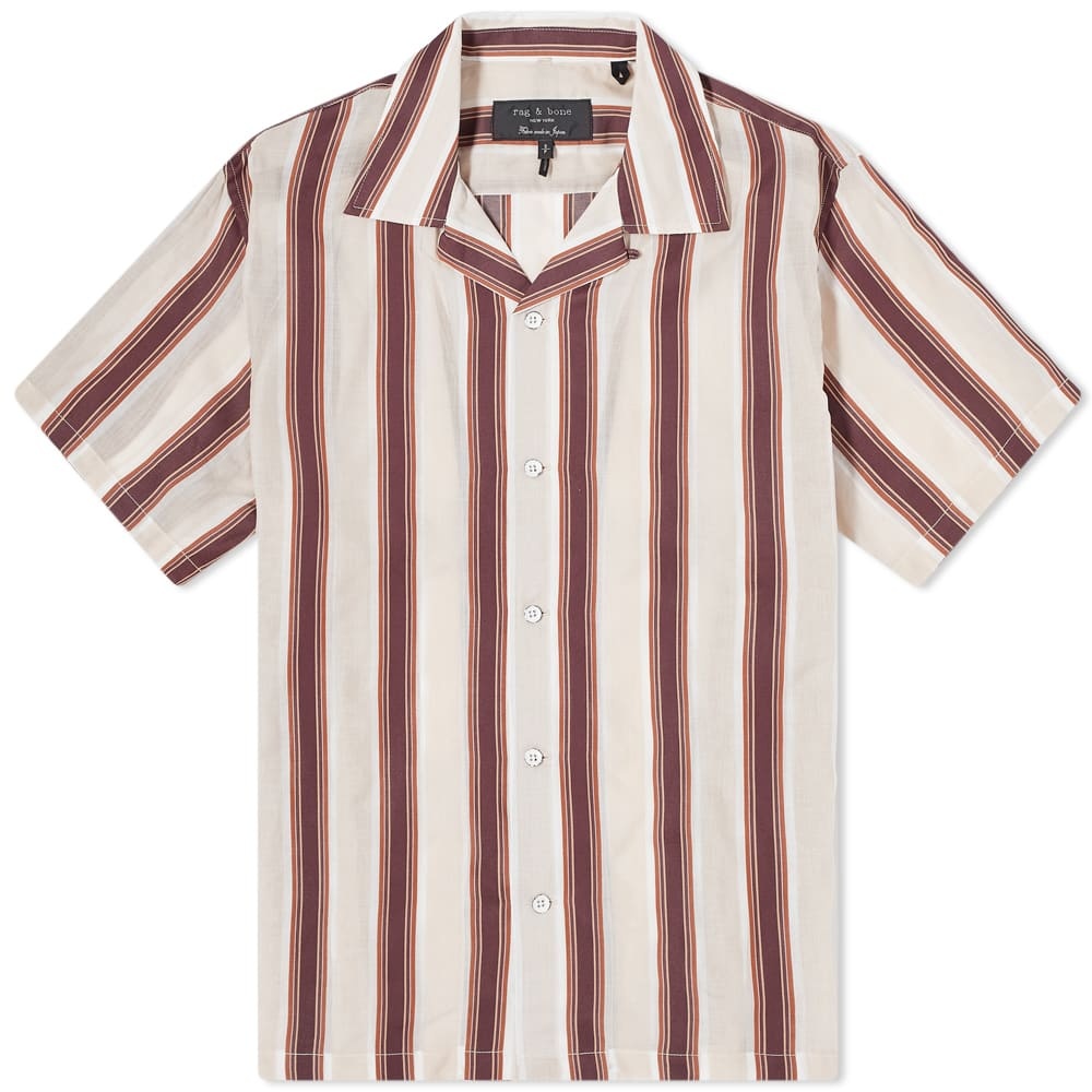 Rag & Bone Striped Avery Vacation Shirt - 1