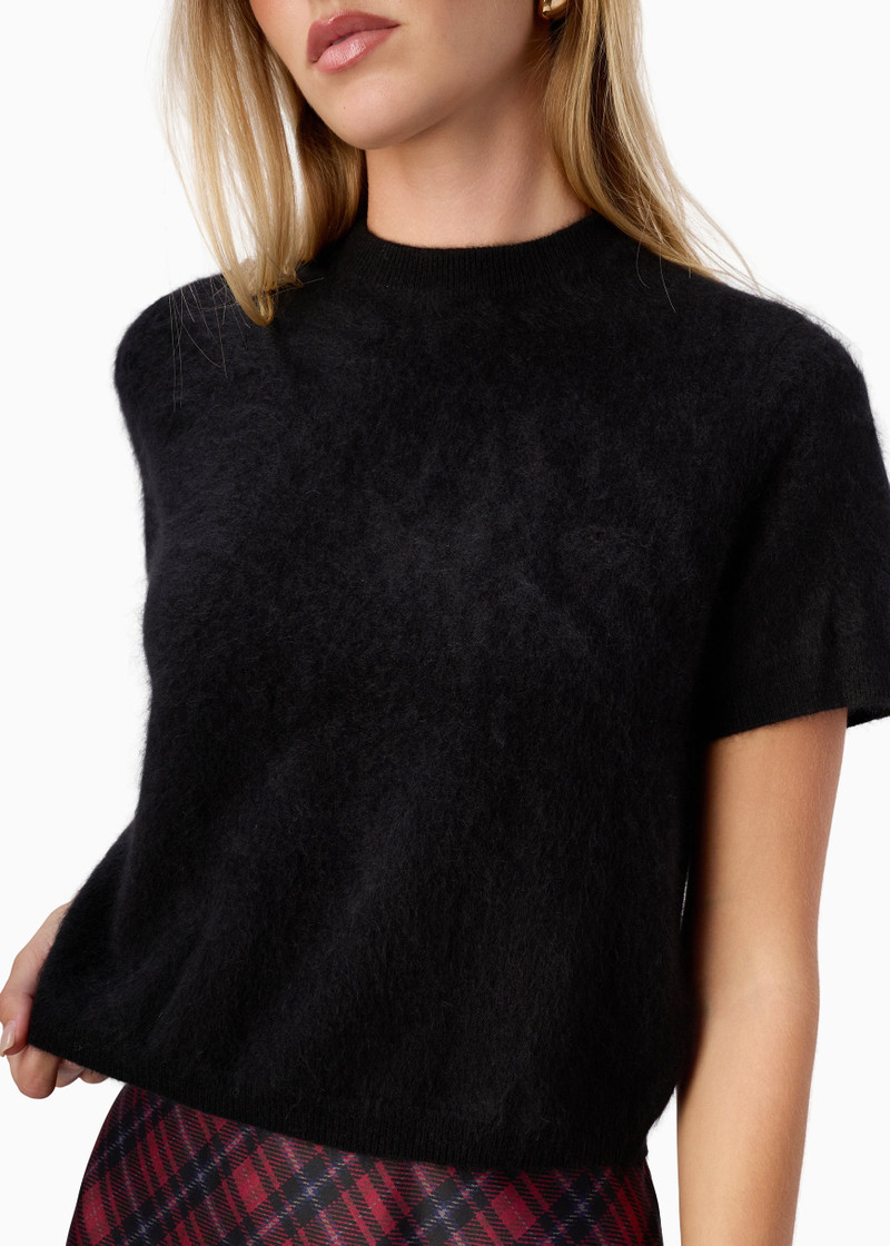EUGENEY CASHMERE TOP BLACK 1