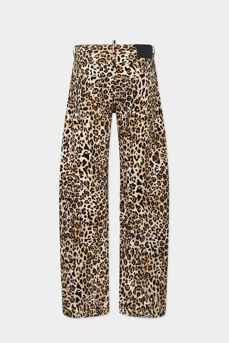 DSQUARED2 WILD2 PRINTED LOOSE TWST JEANS outlook