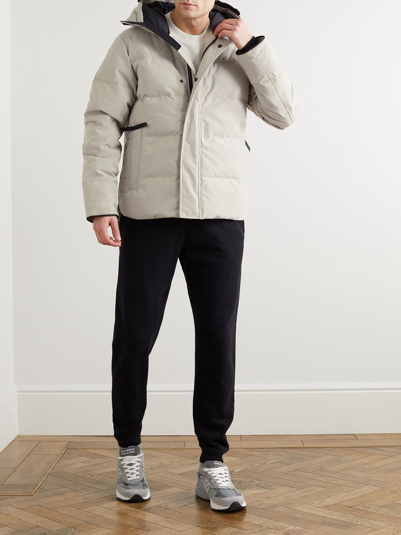Canada Goose Macmillan Logo-Appliquéd Quilted Shell Hooded Down Parka Off-white outlook