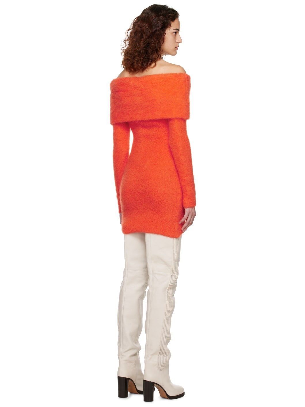 Orange Aria Minidress - 3