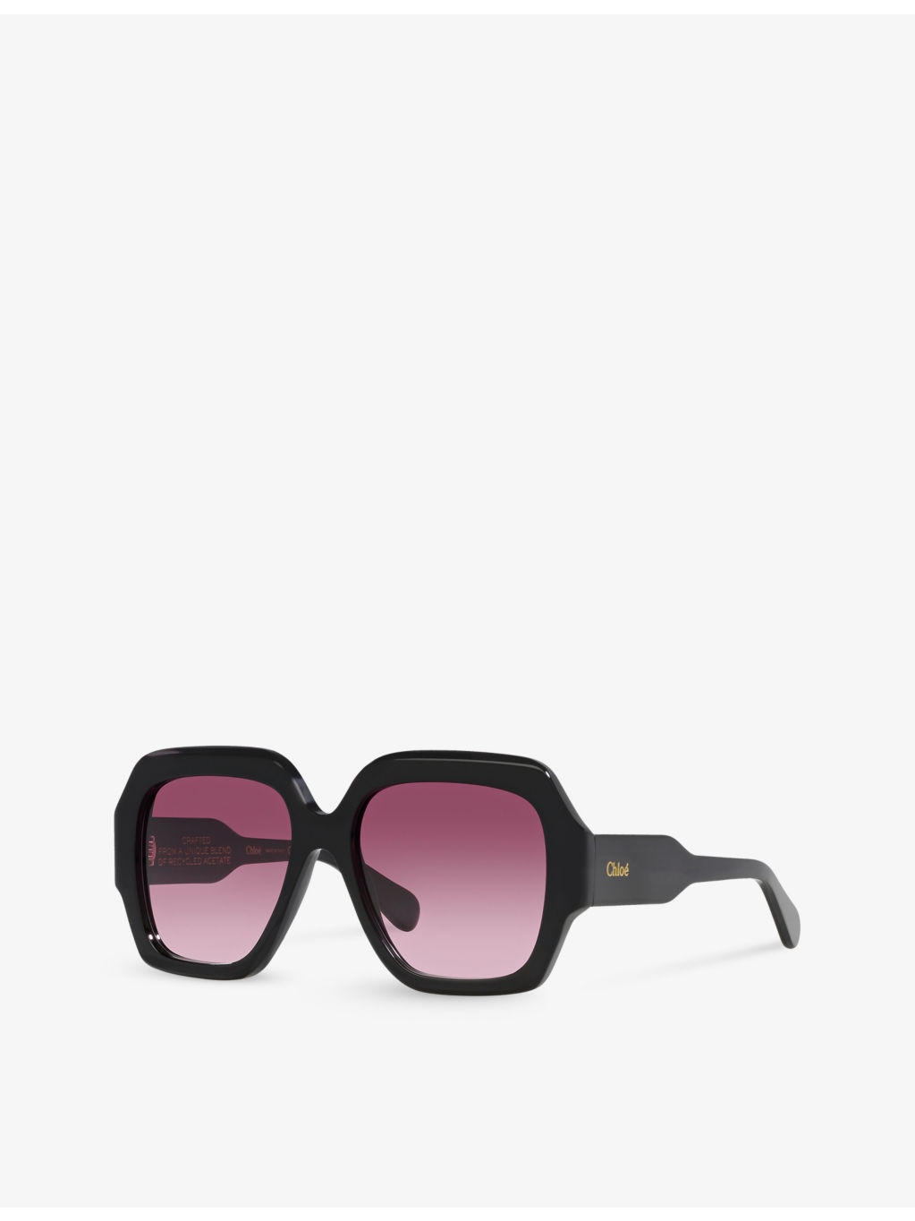 CH0154S square-frame acetate sunglasses - 2
