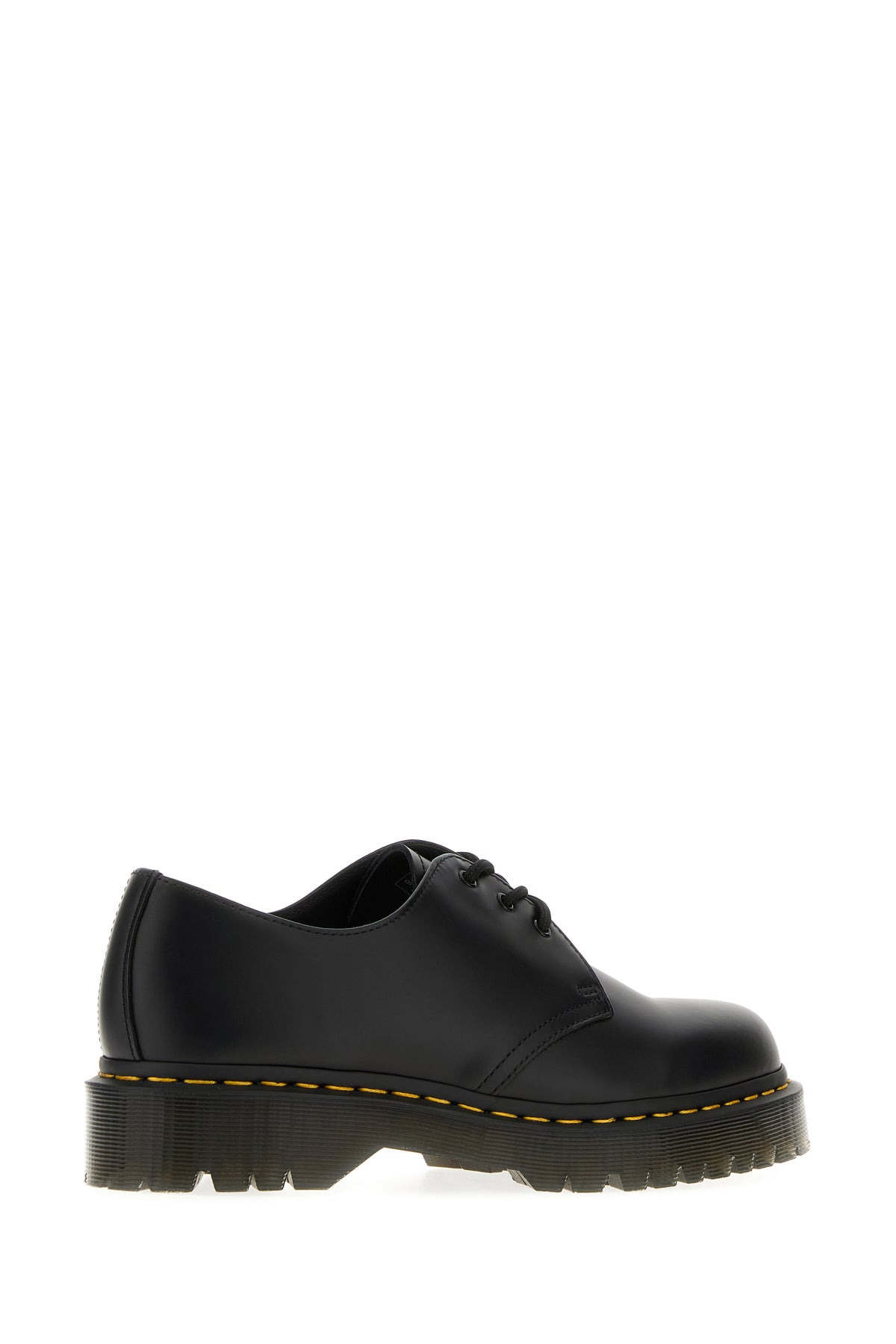 Black leather Oxford 1461 lace-up shoes - 3