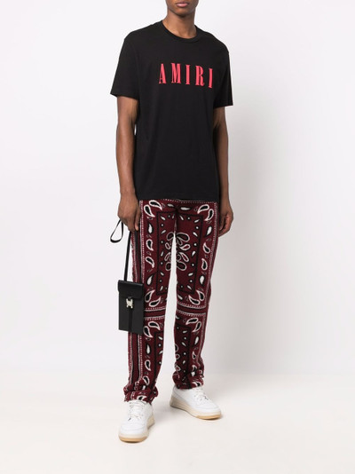 AMIRI logo-print cotton T-shirt outlook