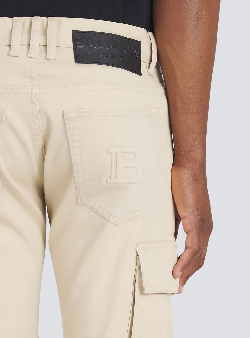 Cotton cargo trousers 8