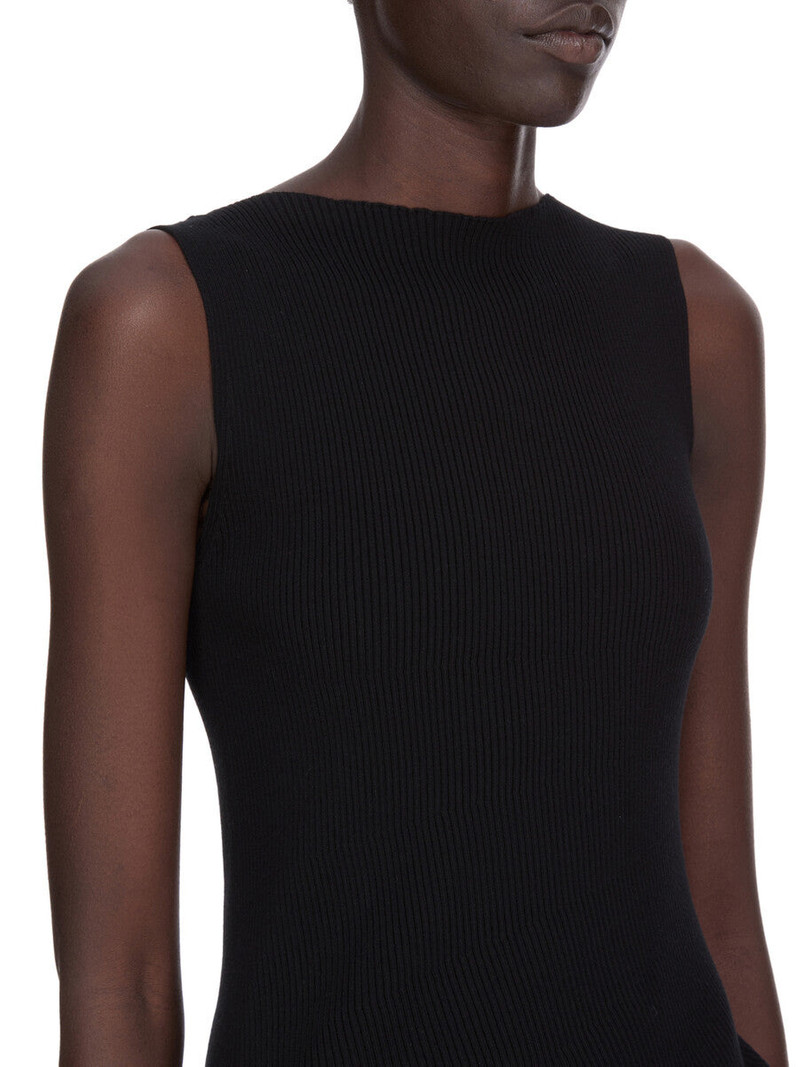Babel draped-detail midi dress 4