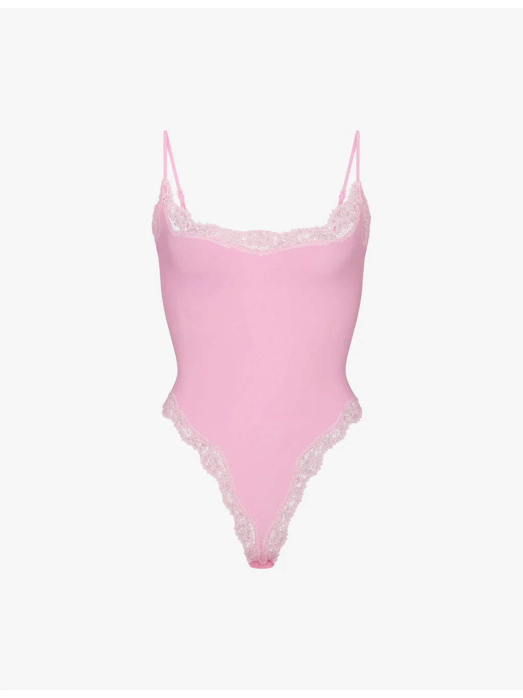 Fits Everybody Lace-Trim Stretch-Woven Body - 1