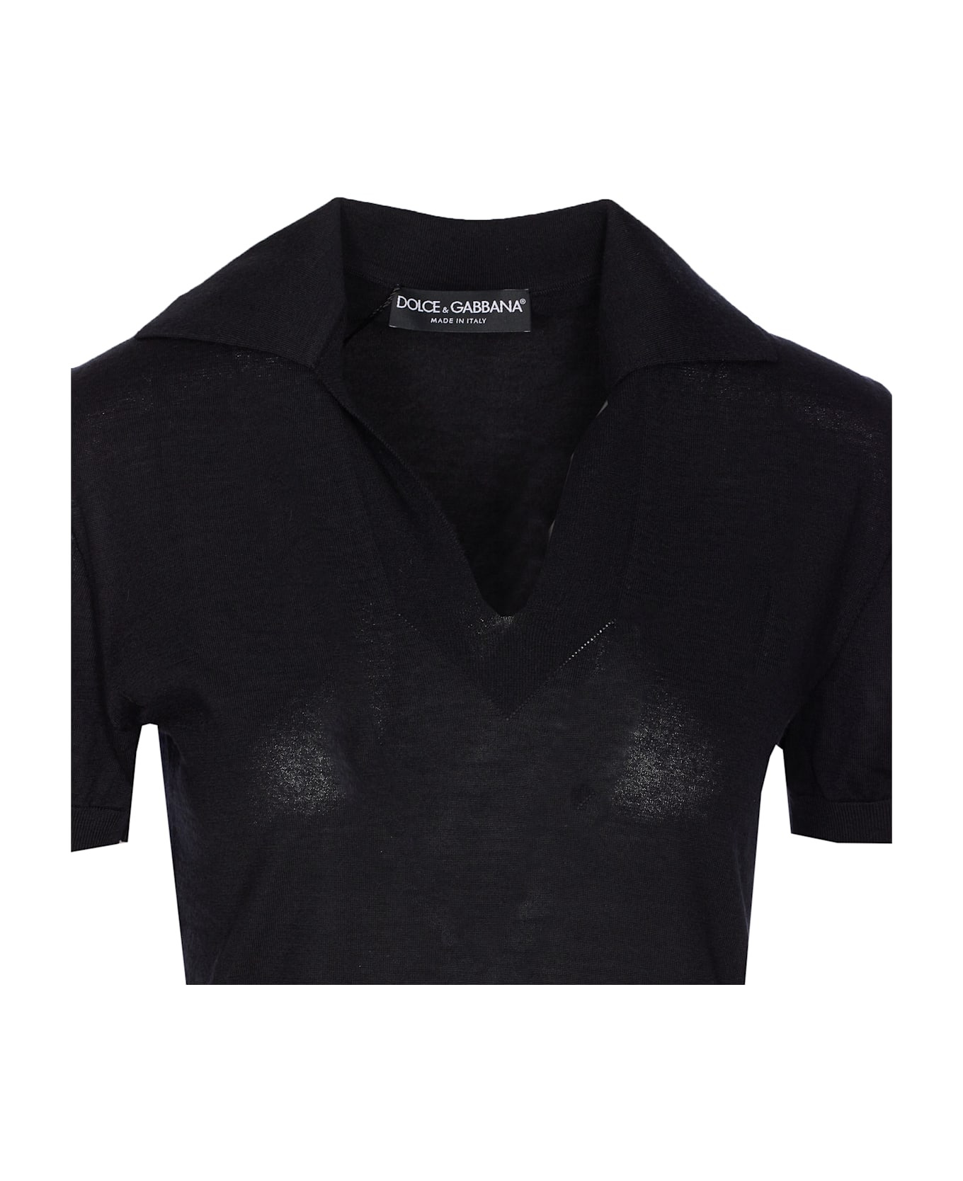 Cashmere Polo Sweater - 4