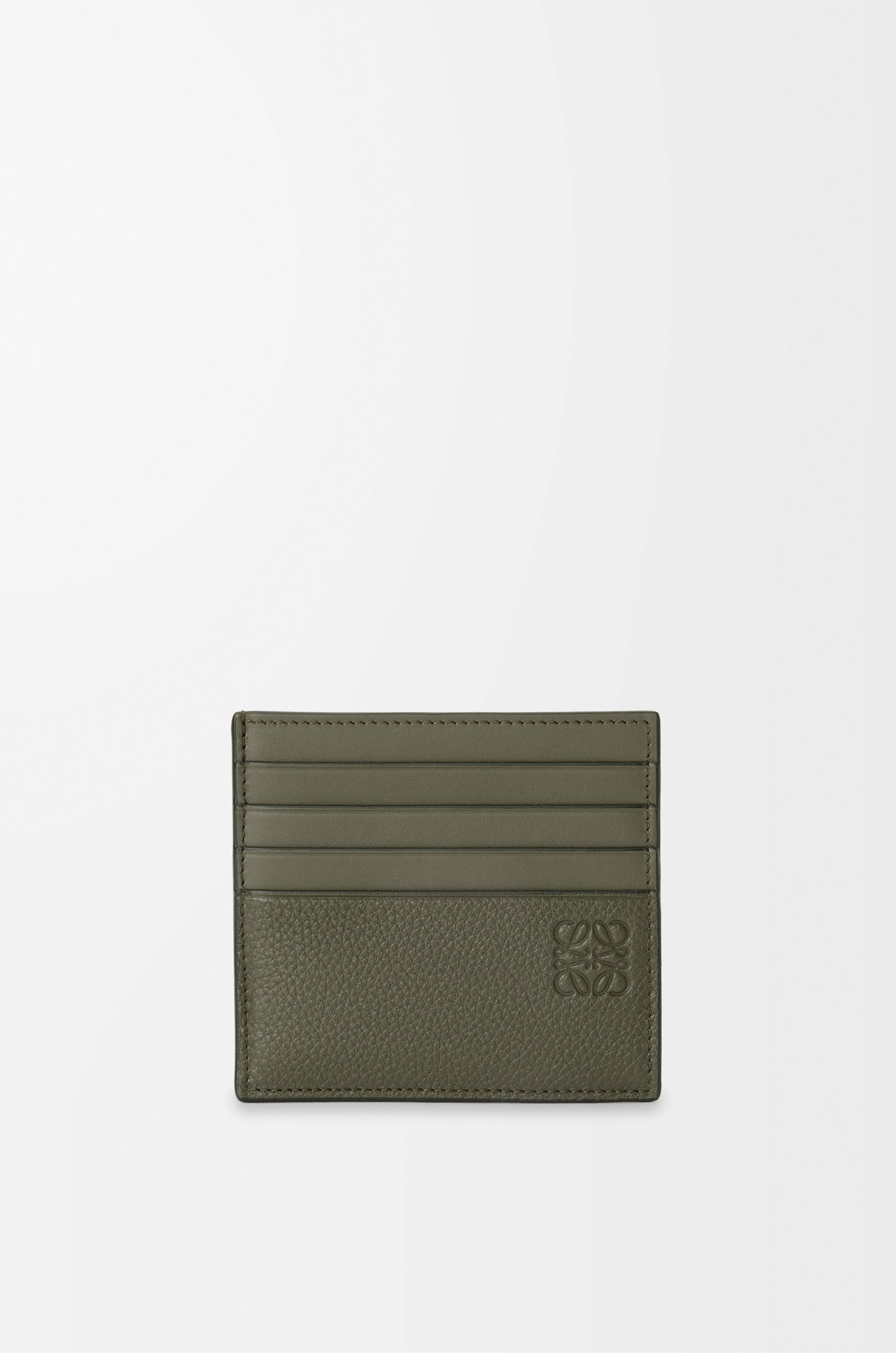 Open cardholder in soft grained calfskin - 1