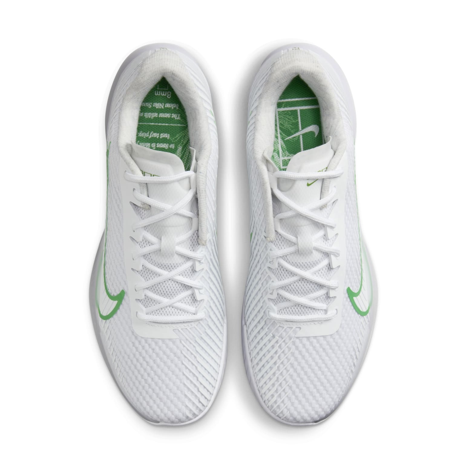 Nike Court Air Zoom Vapor 11 HC 'White Kelly Green' DR6966-102 - 4