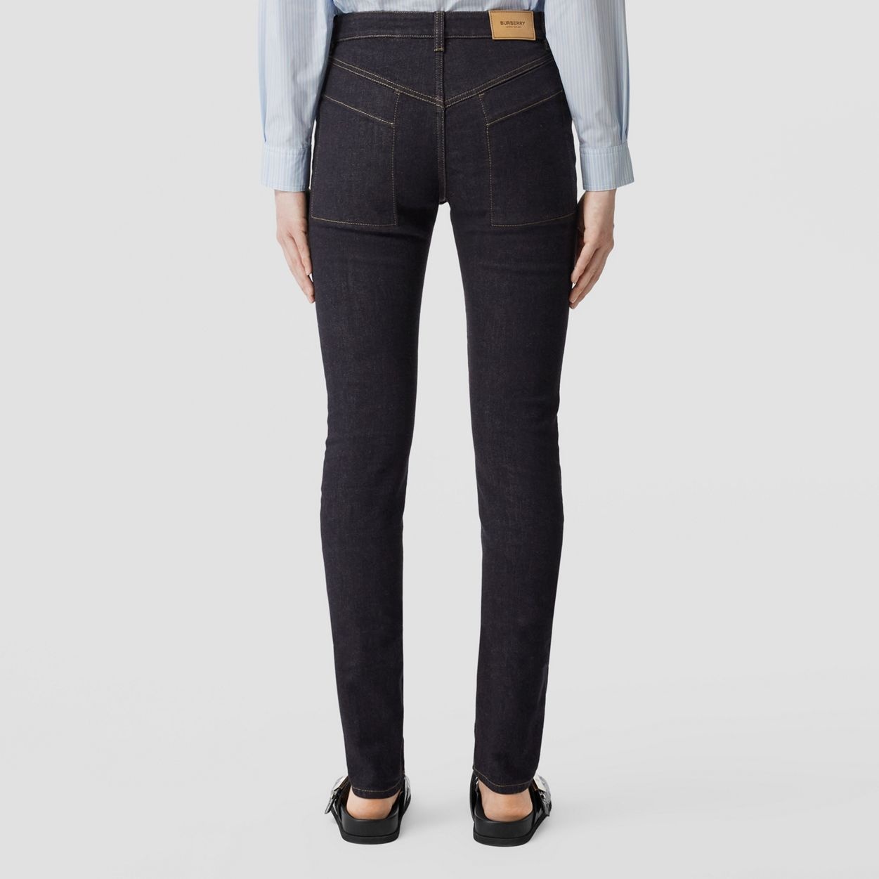 Skinny Fit Denim Jeans - 4