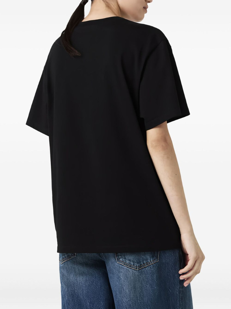 Stella McCartney embroidered -logo T-shirt outlook