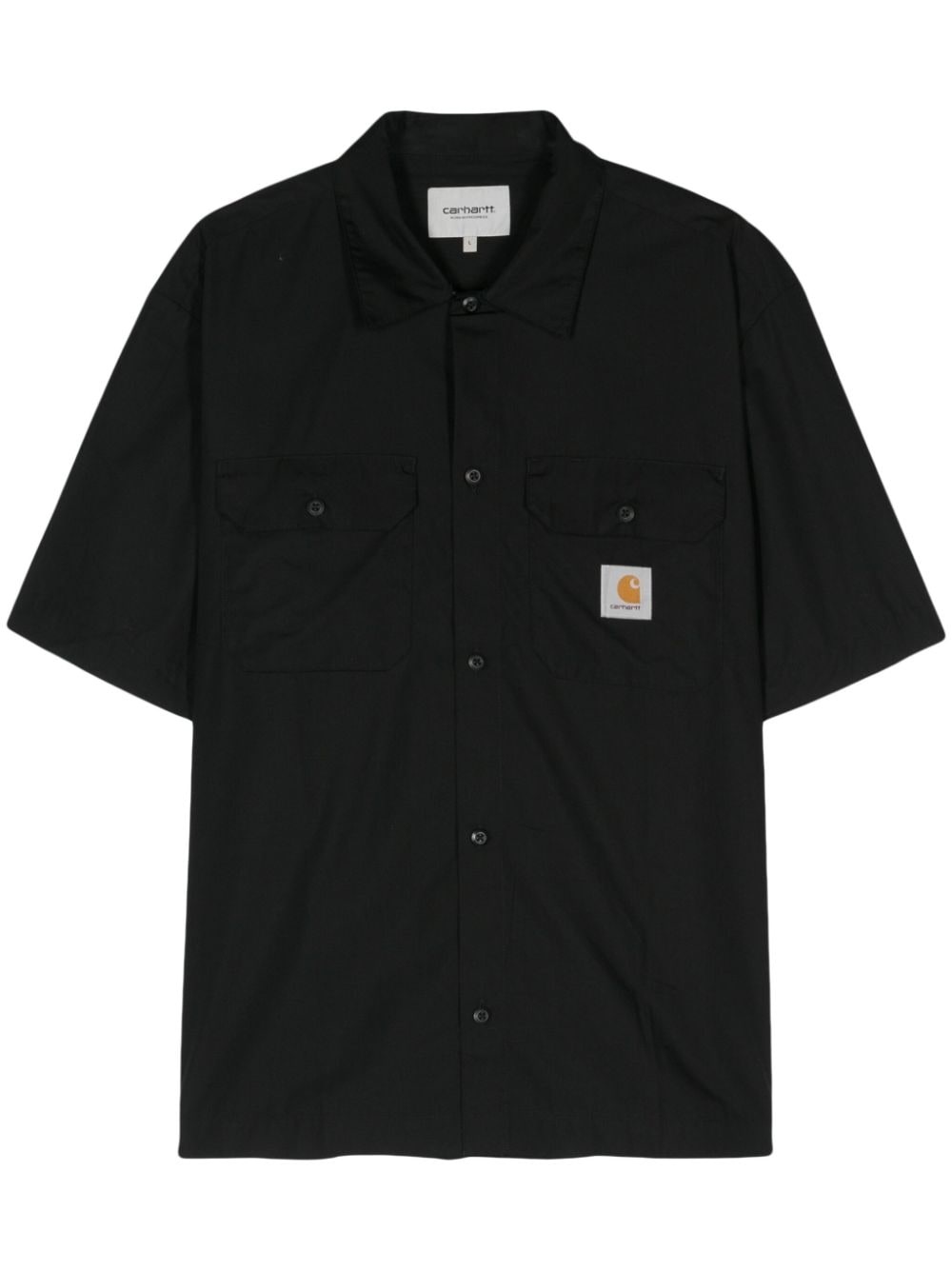 S/S Craft logo-patch shirt - 1