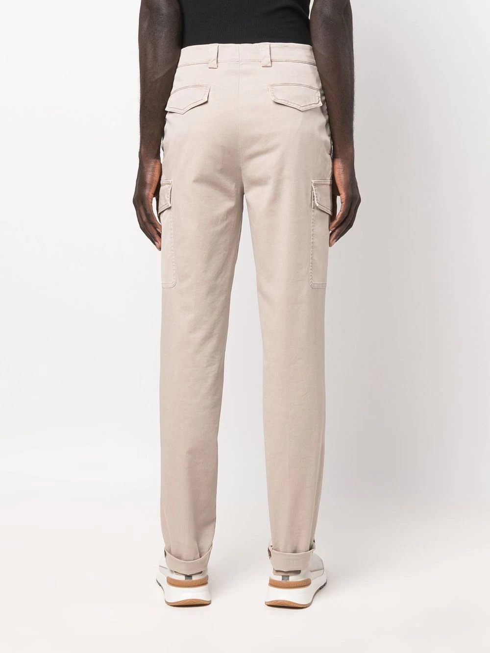 slim-cut trousers - 4