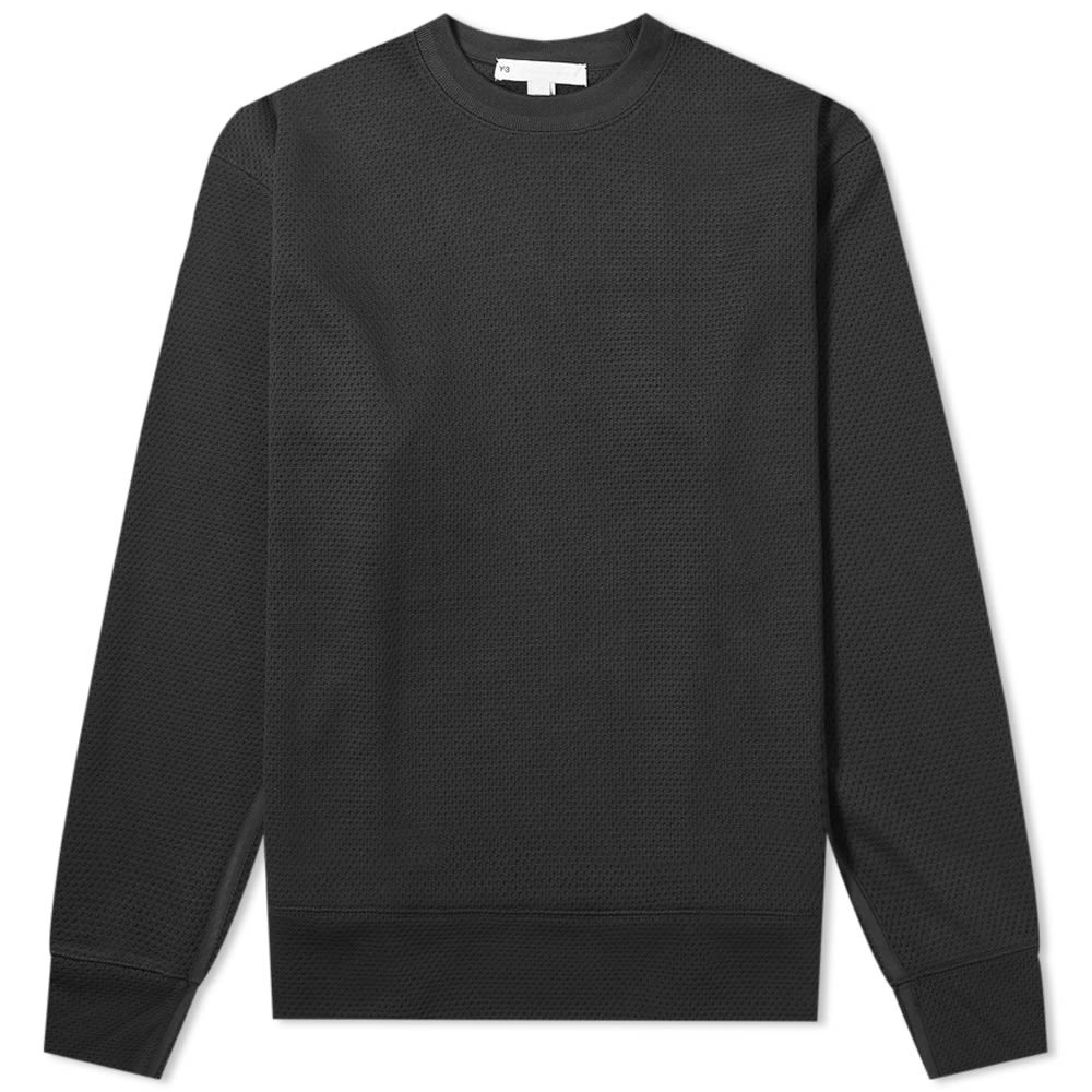 Y-3 Yamamoto Mesh Crew Sweat - 1