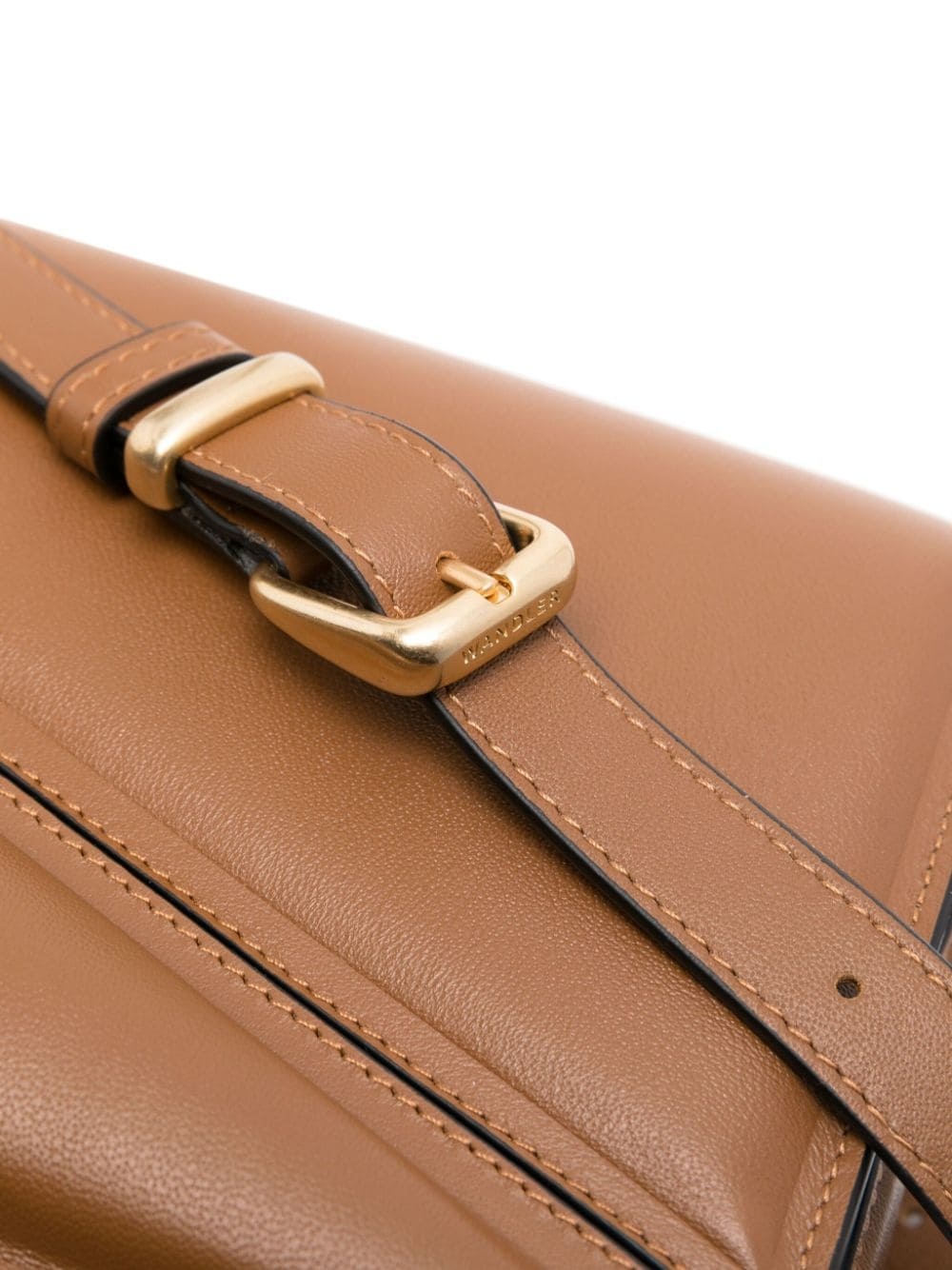 Oscar Trunk leather crossbody bag - 4