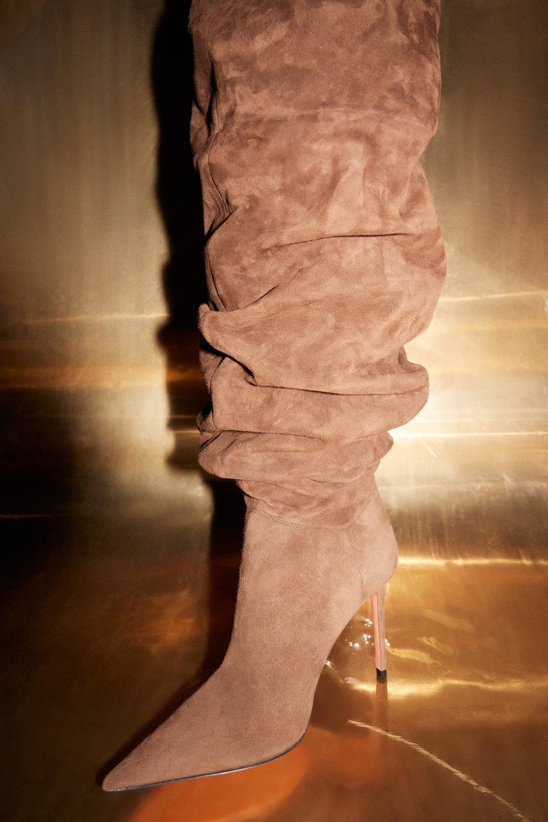 JAHLEEL THIGH HIGH BOOT COFFEE SUEDE 4