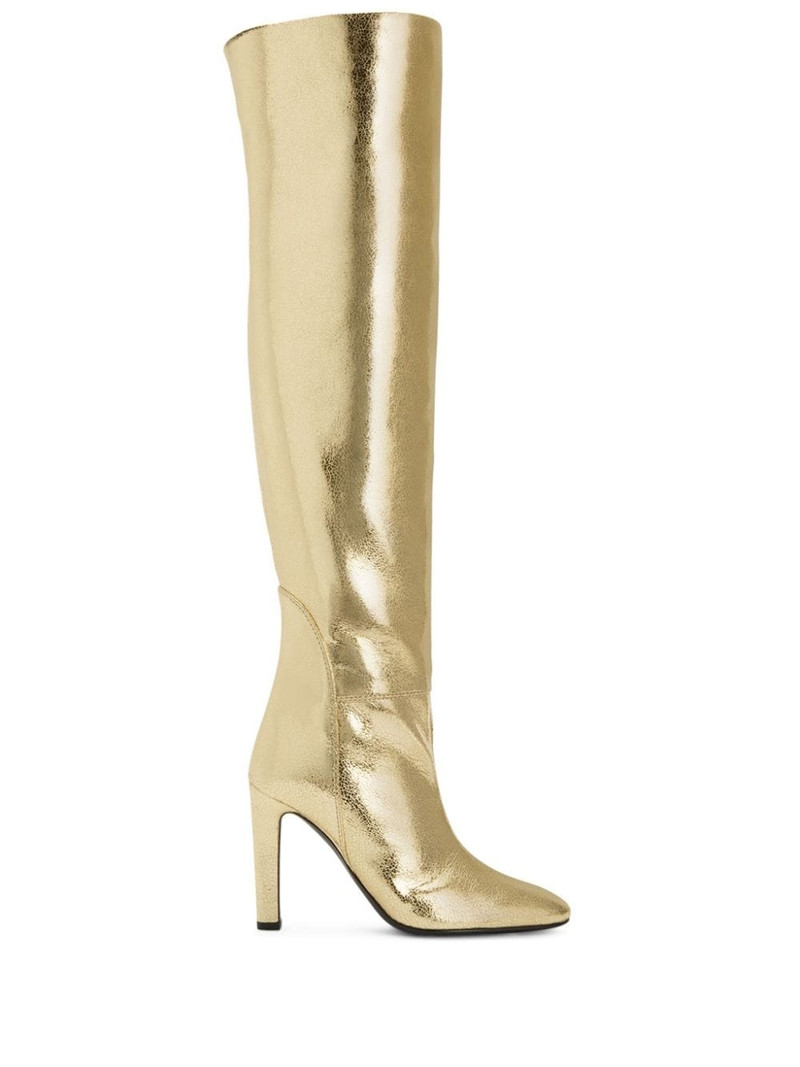 Hattie 105mm metallic boots 1