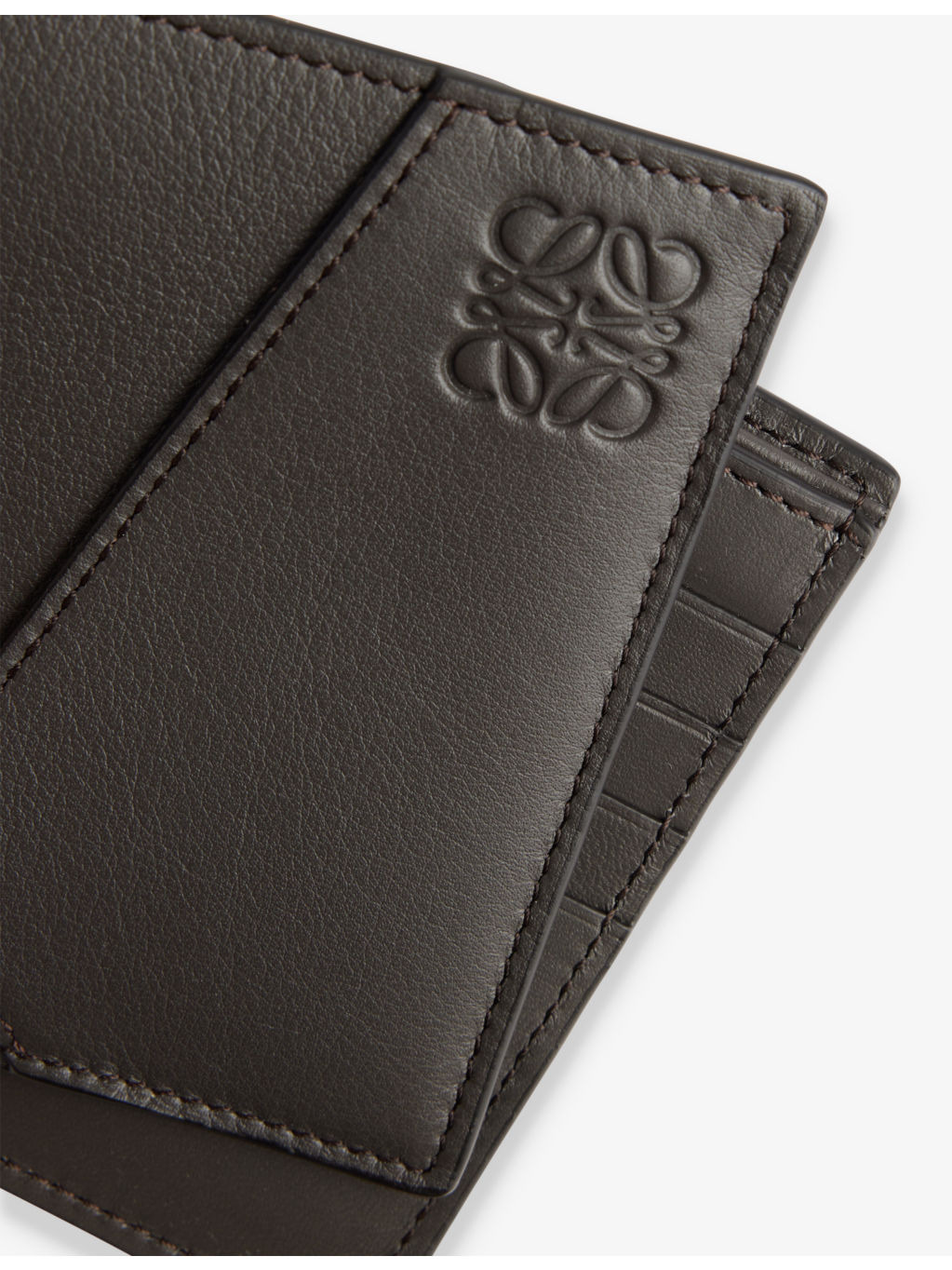Puzzle Bifold Leather Wallet - 2