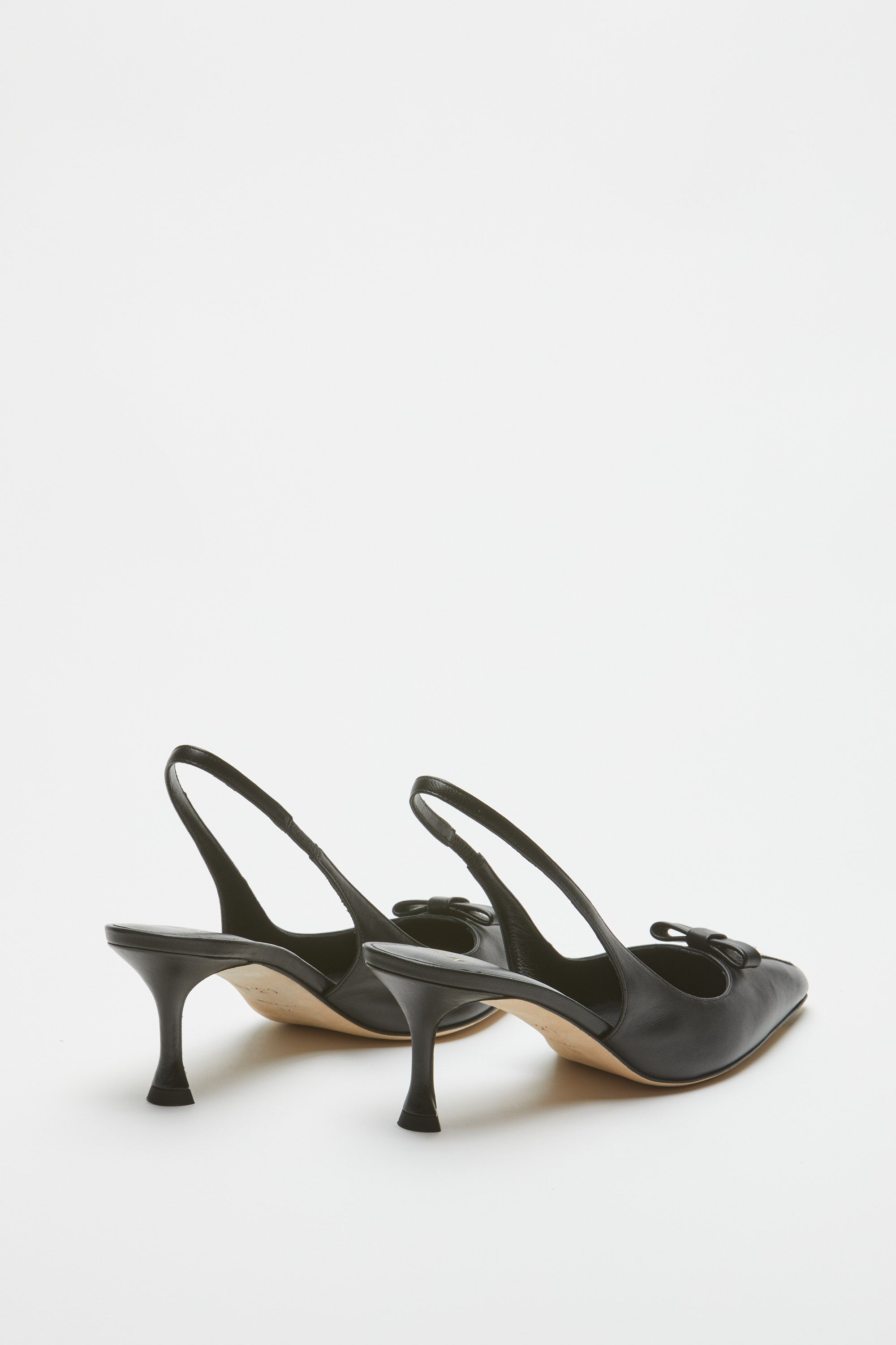 ZIP-DETAIL SLINGBACK PUMPS - 3